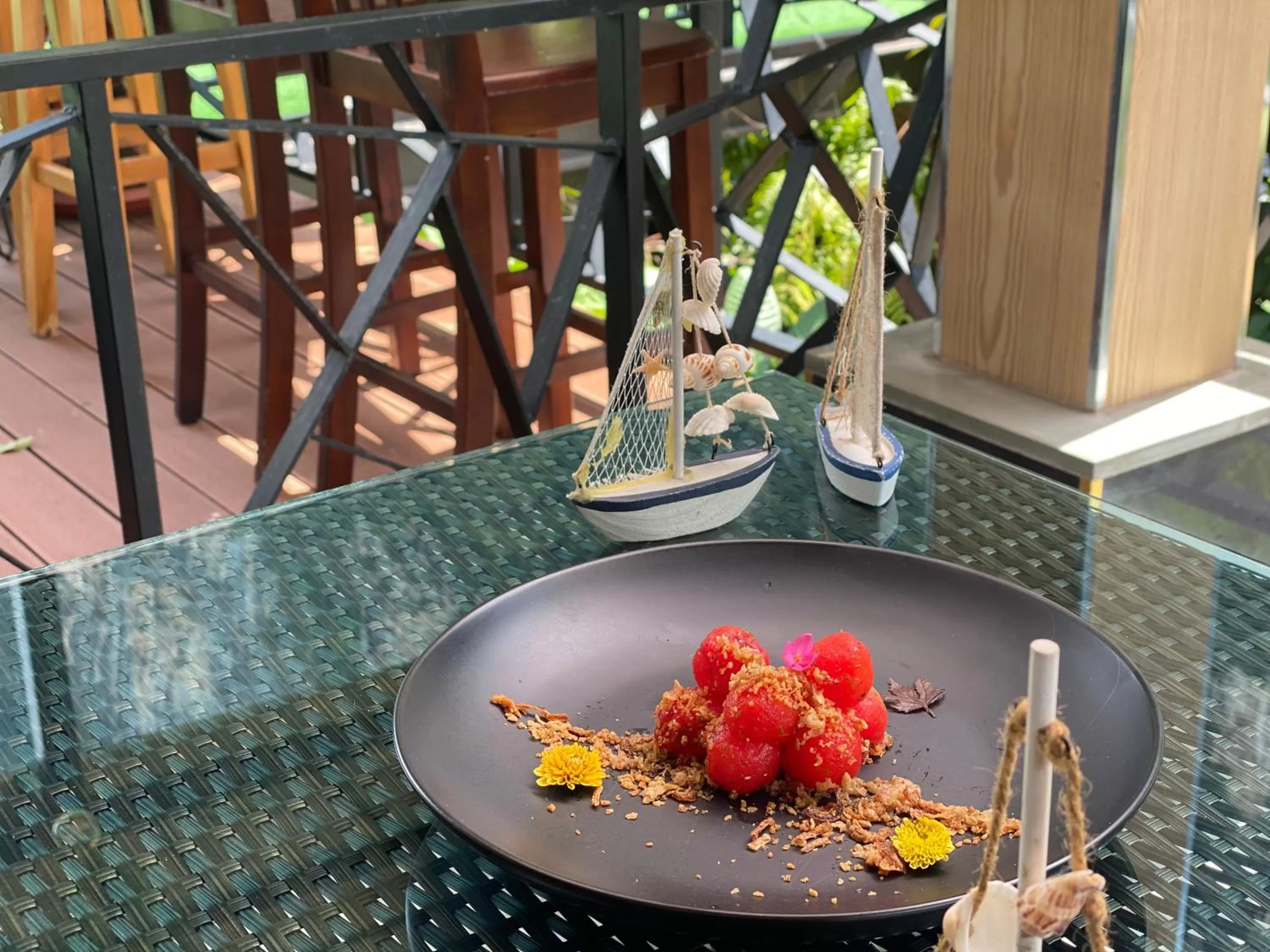 Food in The Scene Cliff View Villas