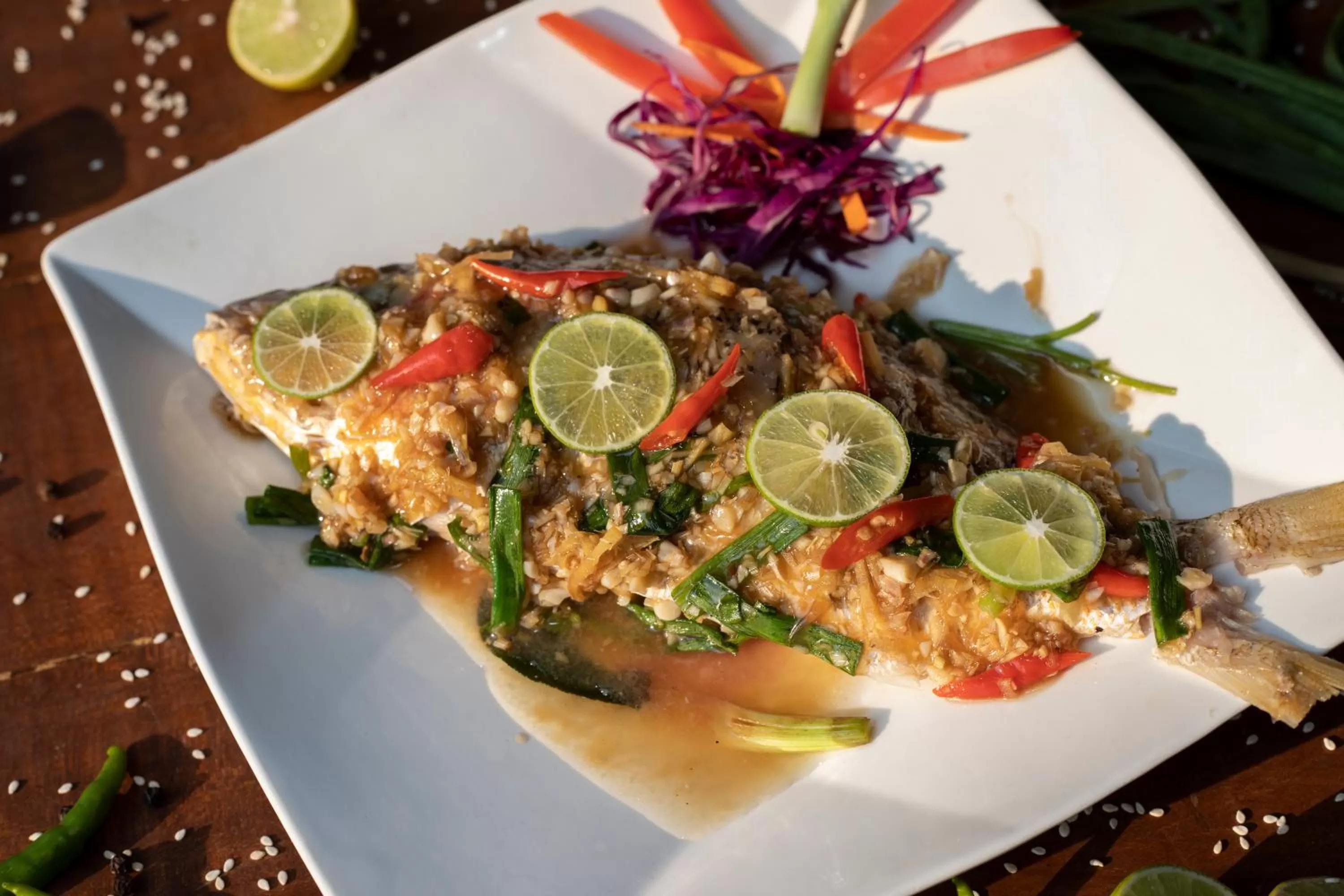 Food and drinks in Wild Berry Resort Agonda