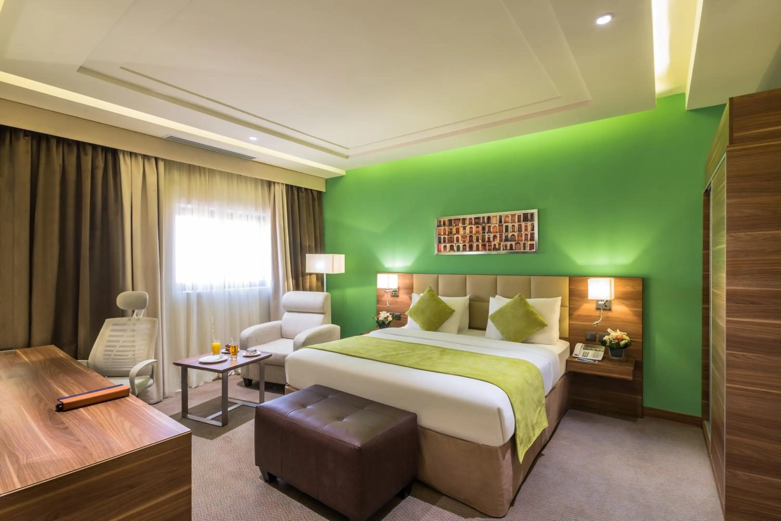 Bedroom, Bed in Mena Hotel Tabuk