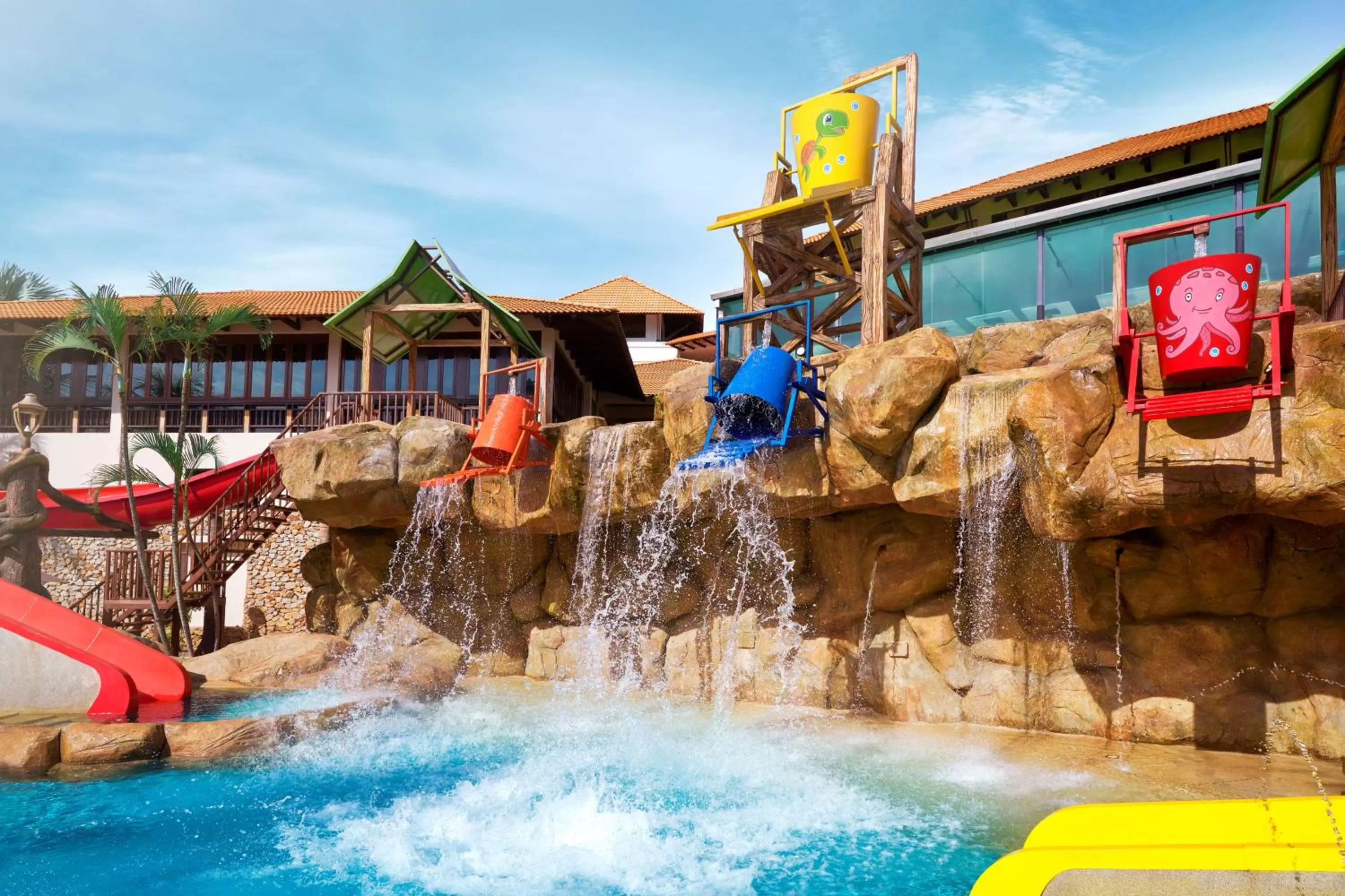 Pool view in DoubleTree by Hilton Damai Laut