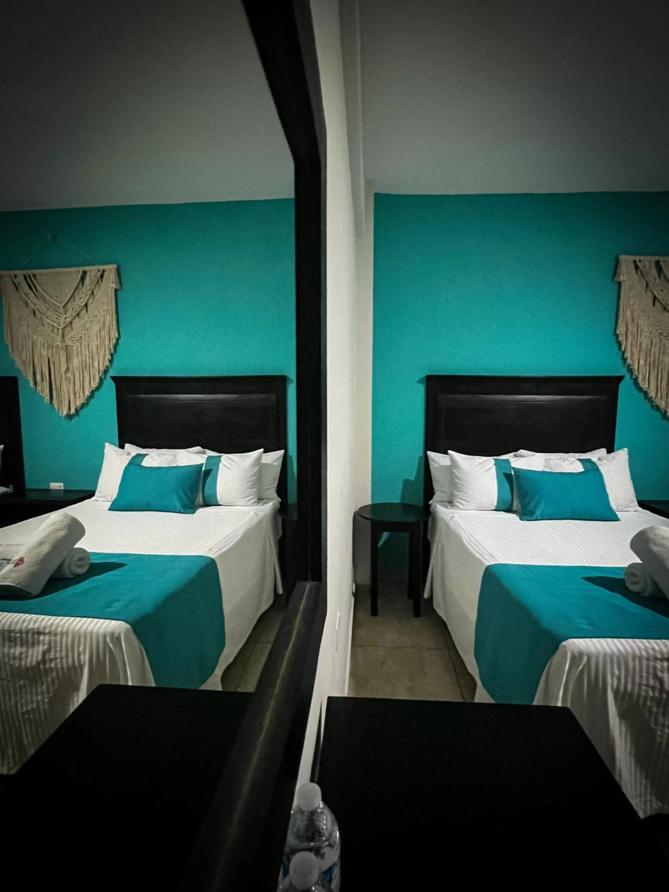 Bed in Hotel Tamtokow