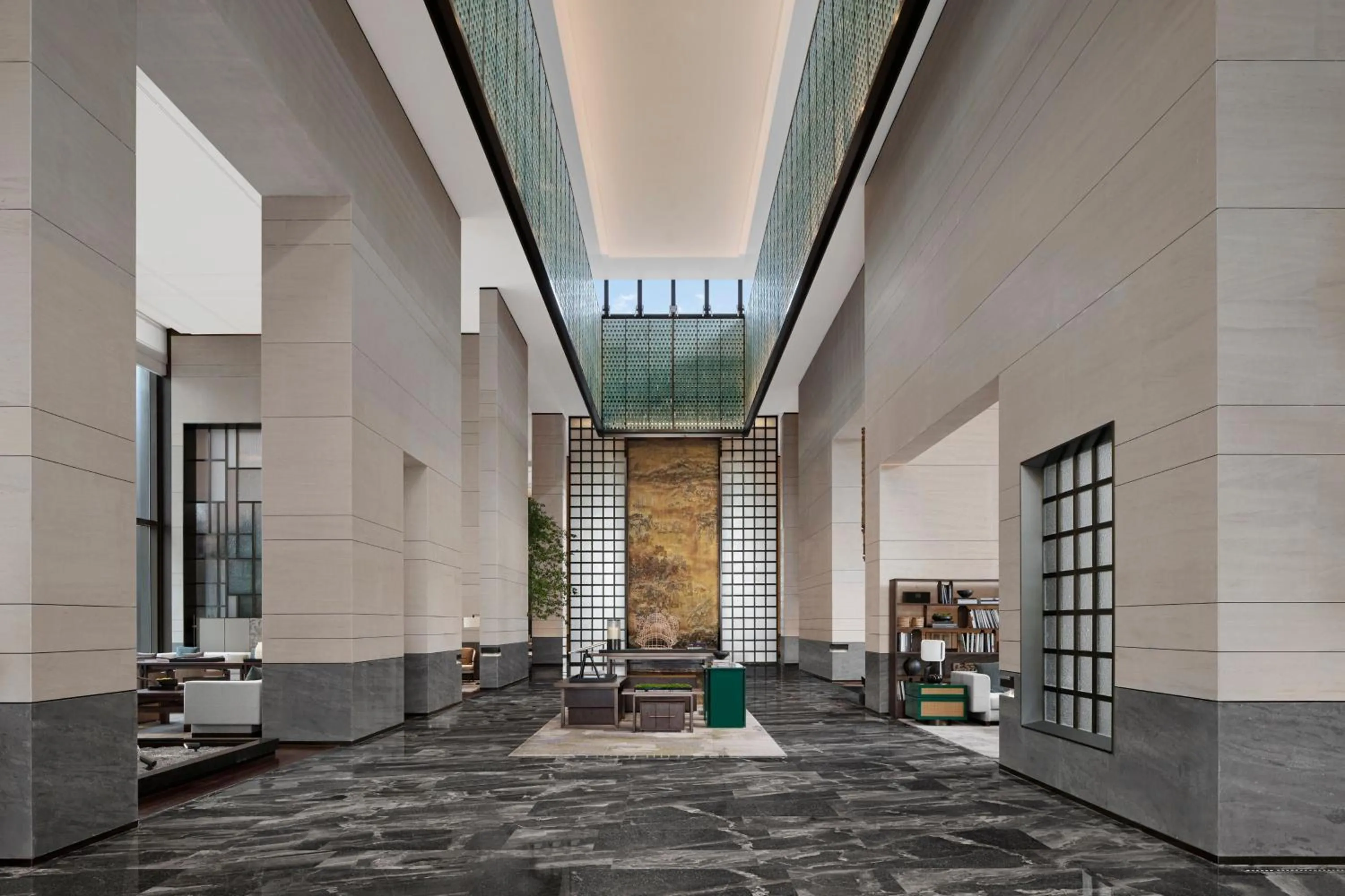 Lounge or bar in Guangzhou Marriott Hotel Baiyun