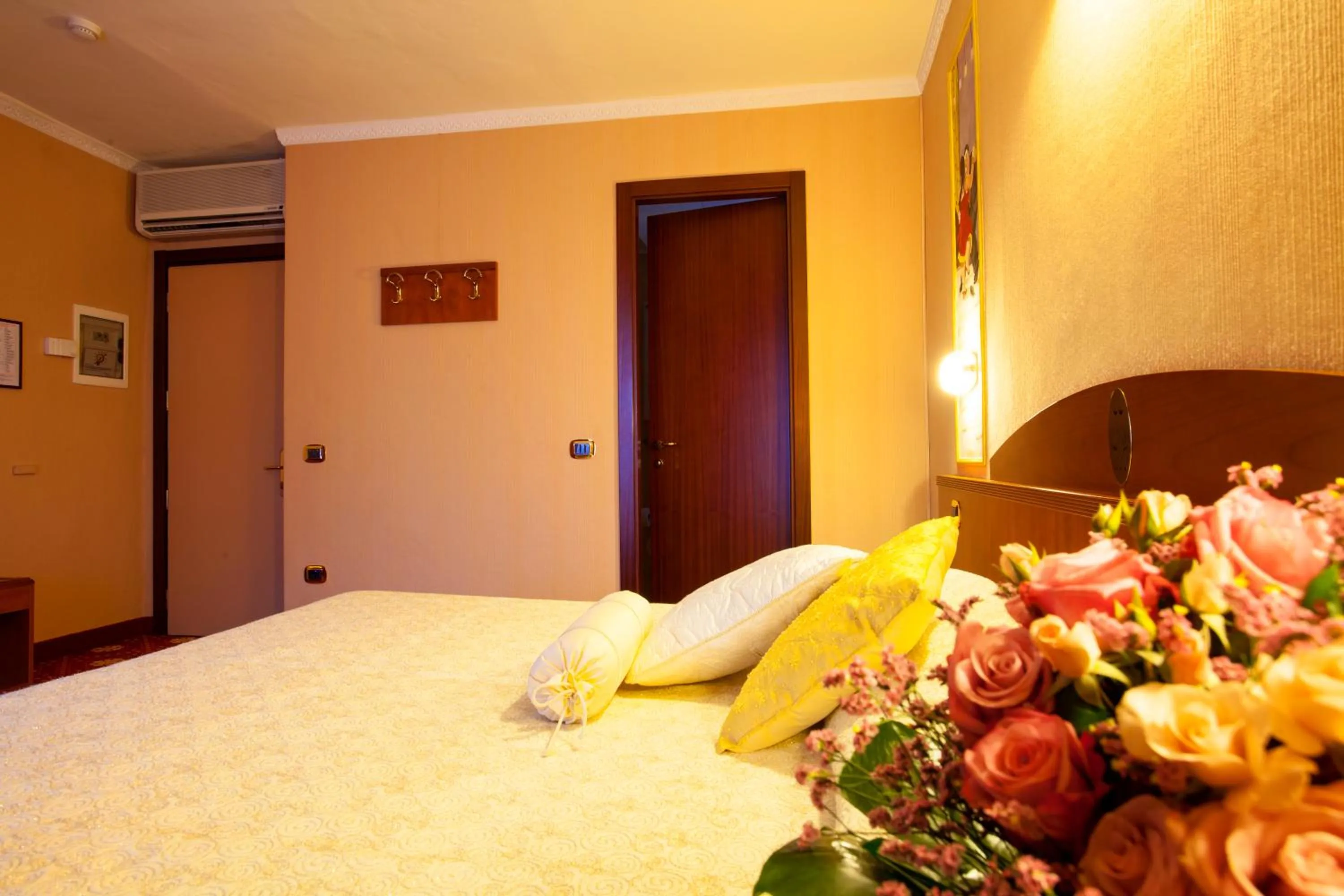 Bed in Boutique Hotel Puccini