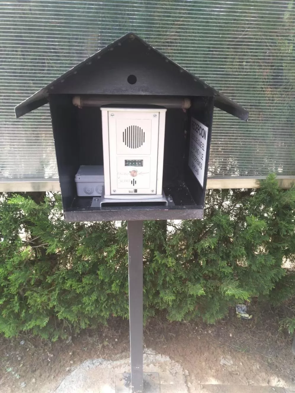 Lobby or reception in Motel Acropolis