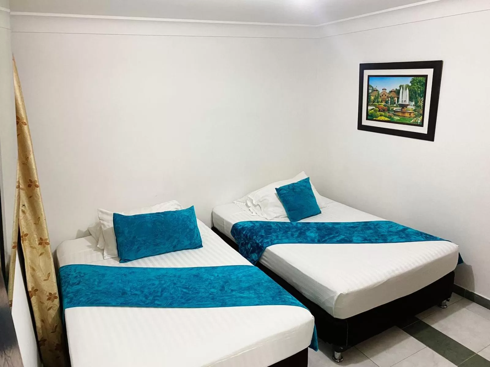 Bed in Gran Hotel Cali