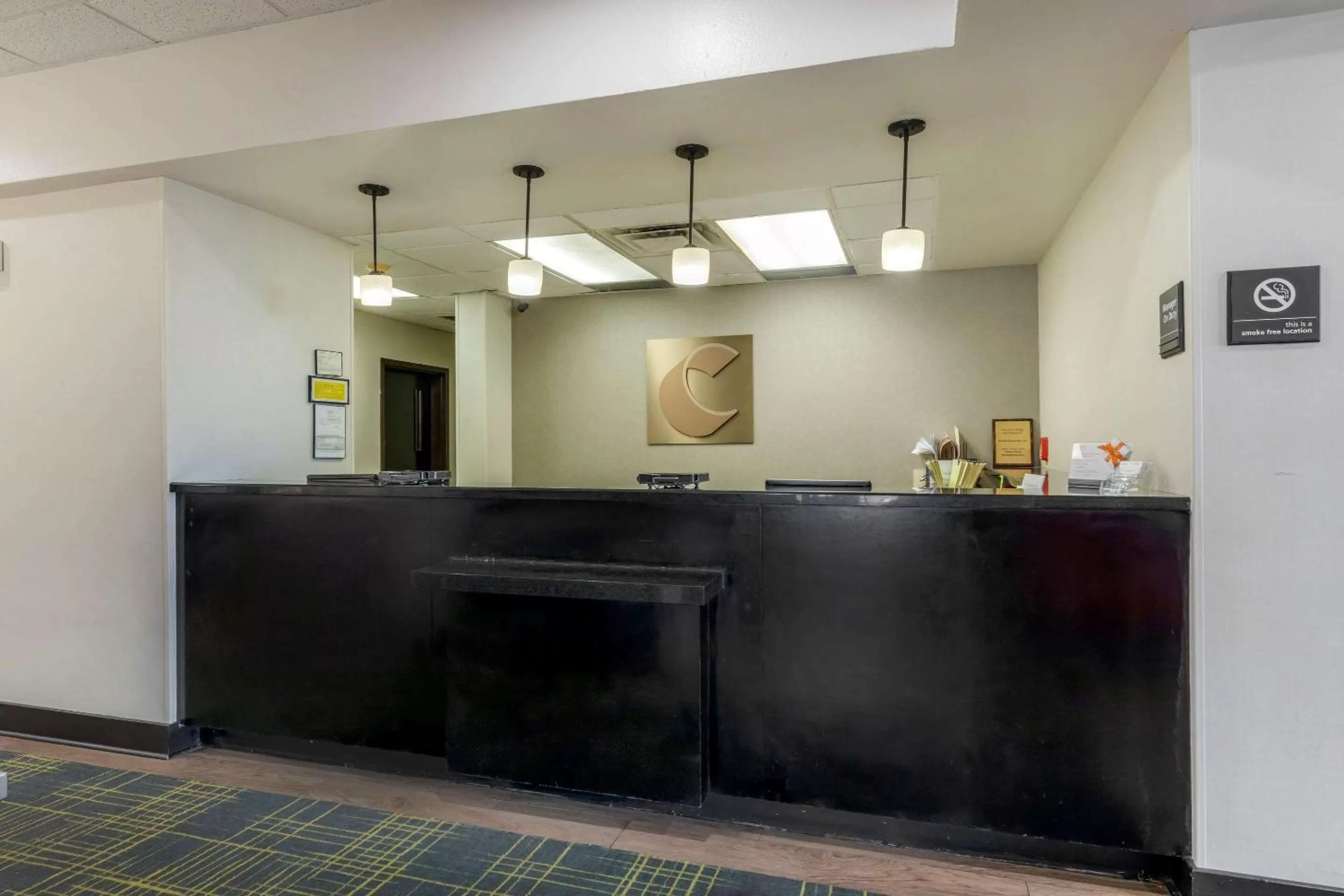Lobby or reception in Comfort Inn Sherman