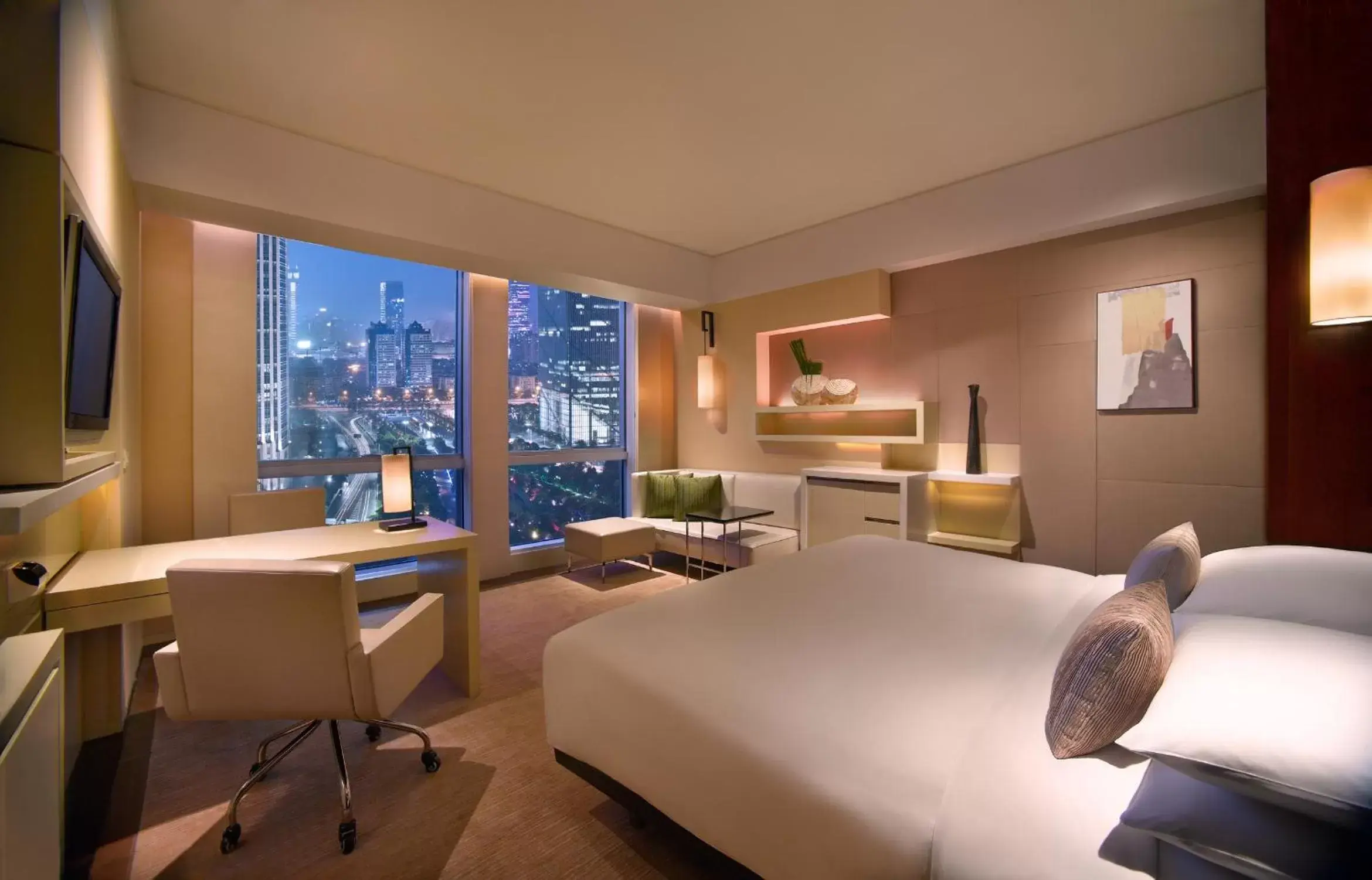 King Room with Garden View in Grand Hyatt Guangzhou King Room with Garden View in Grand Hyatt Guangzhou