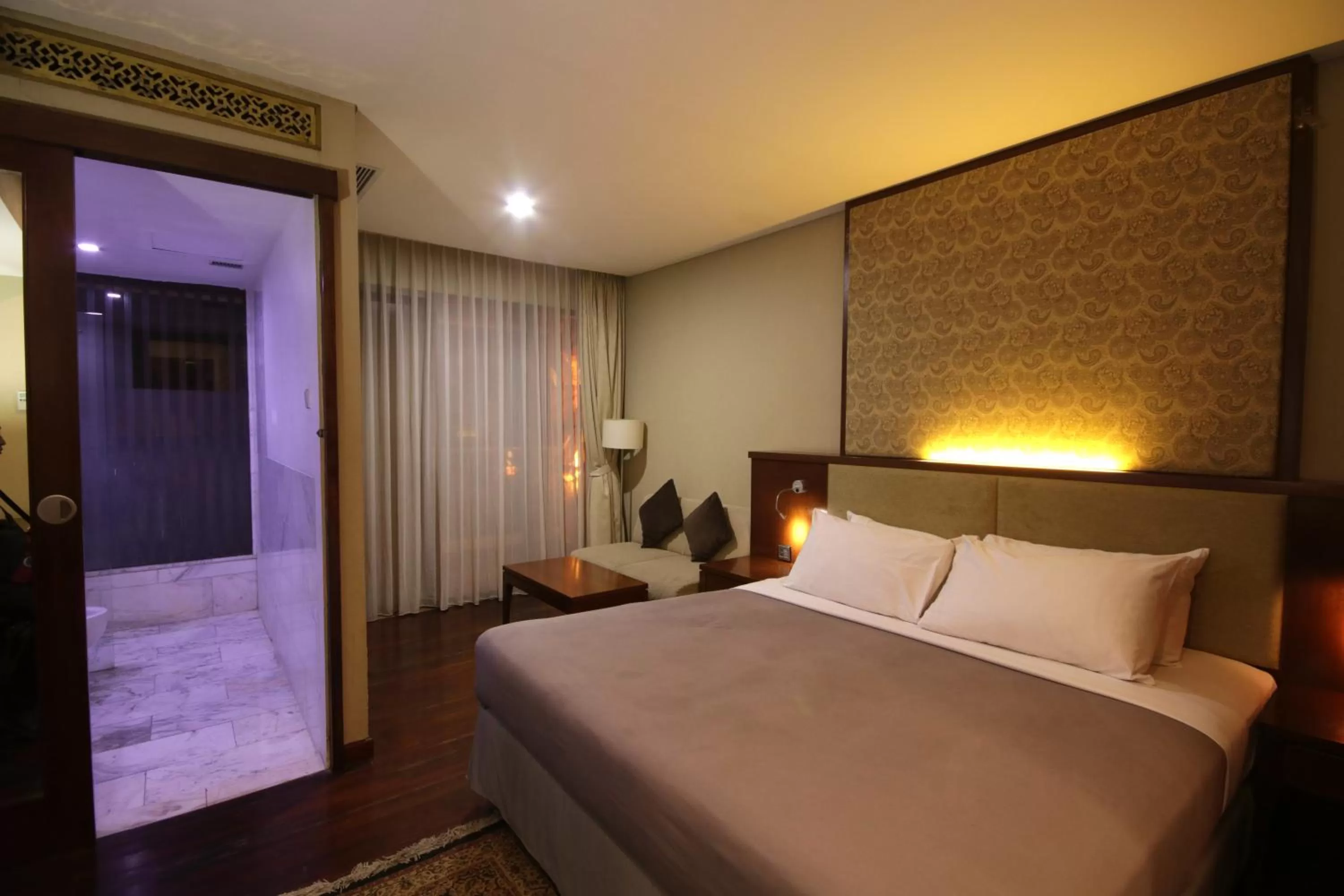 Bedroom, Bed in House Sangkuriang