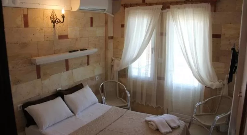 Bed in Foça Ensar Hotel