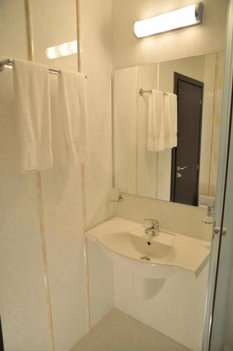 Bathroom in Hotel Burgas Free University