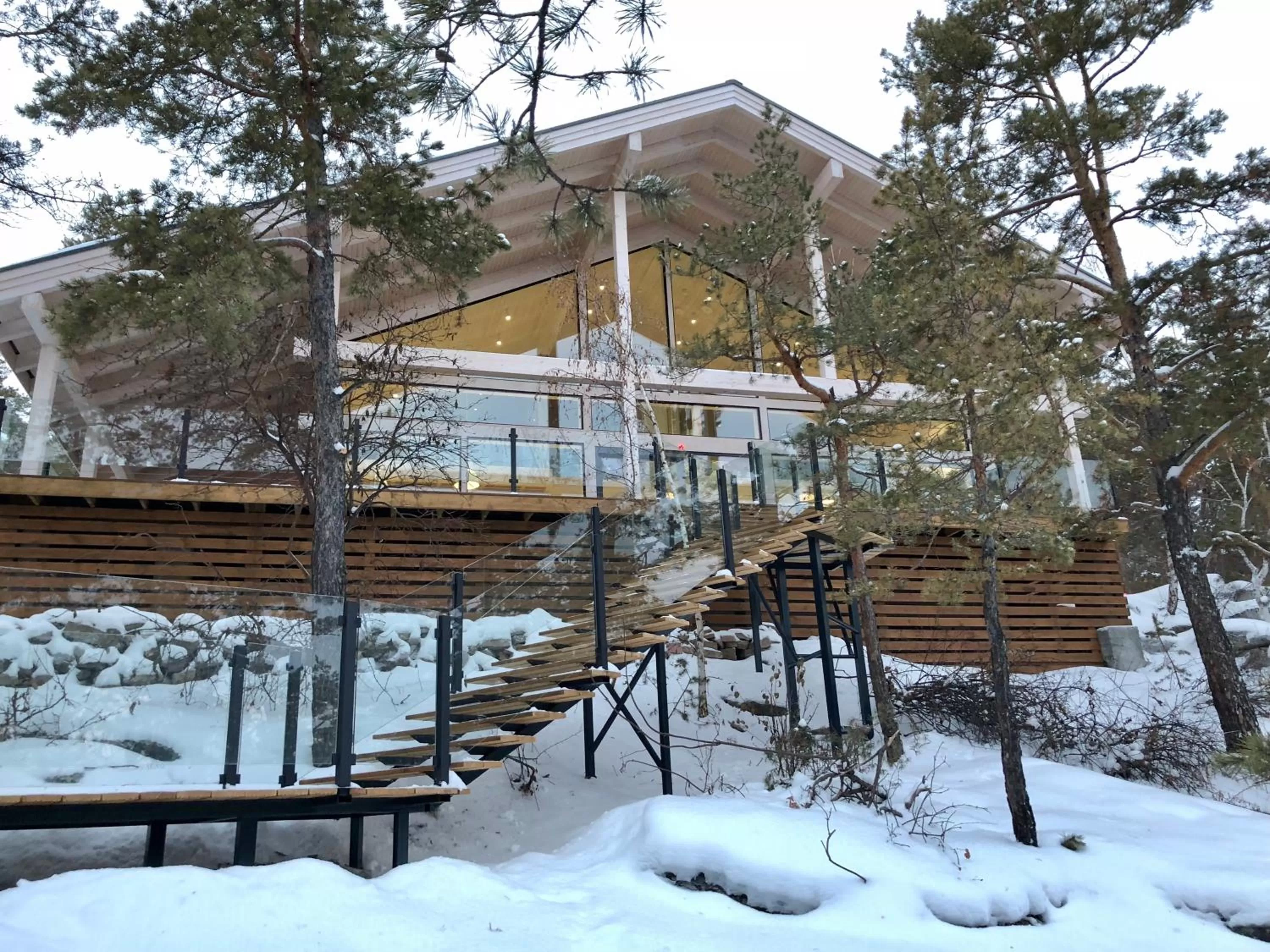 Property building in Park Hotel Kokshetau