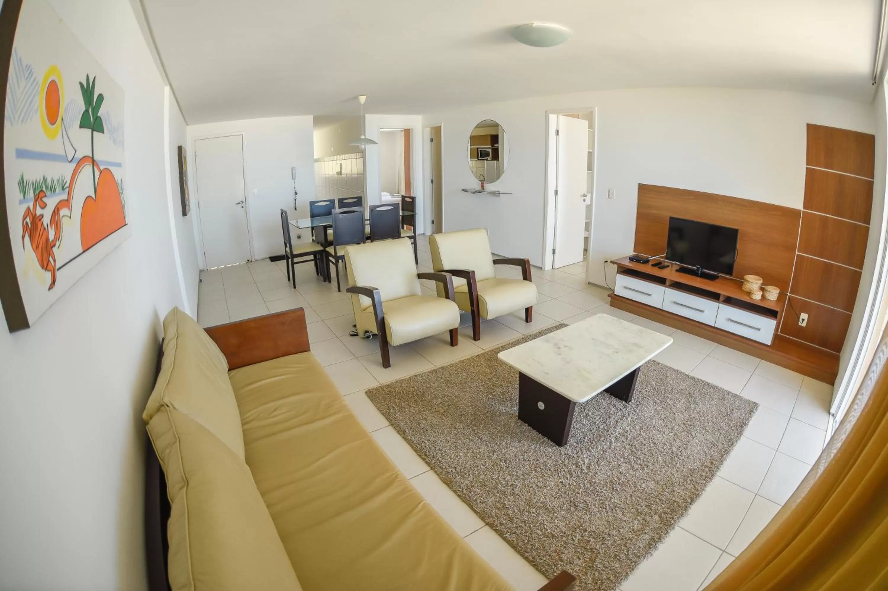 Communal lounge/ TV room in Atlantic Palace Apart-Hotel