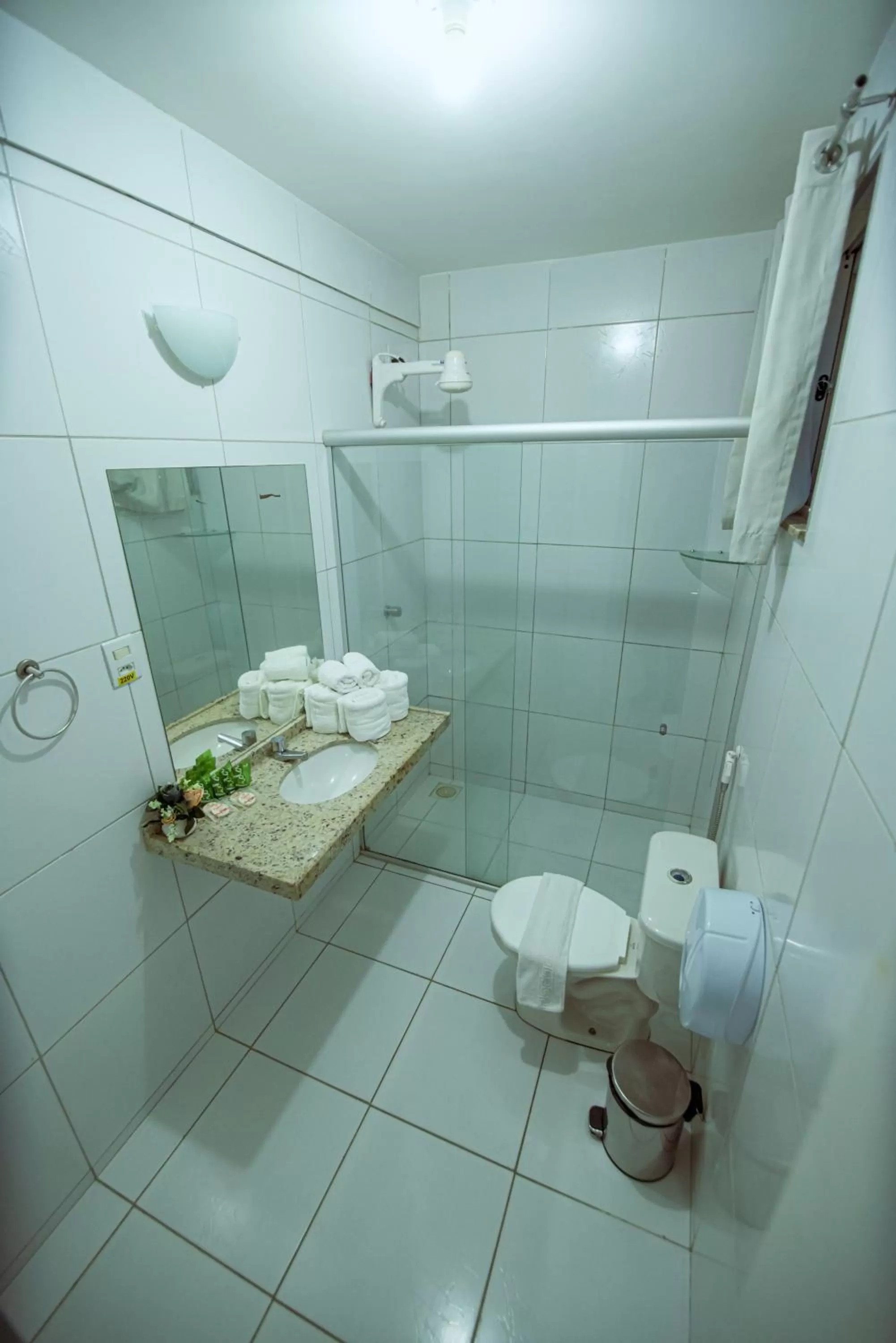 Toilet in Hotel Rotorua inn Fortaleza - Beira Mar