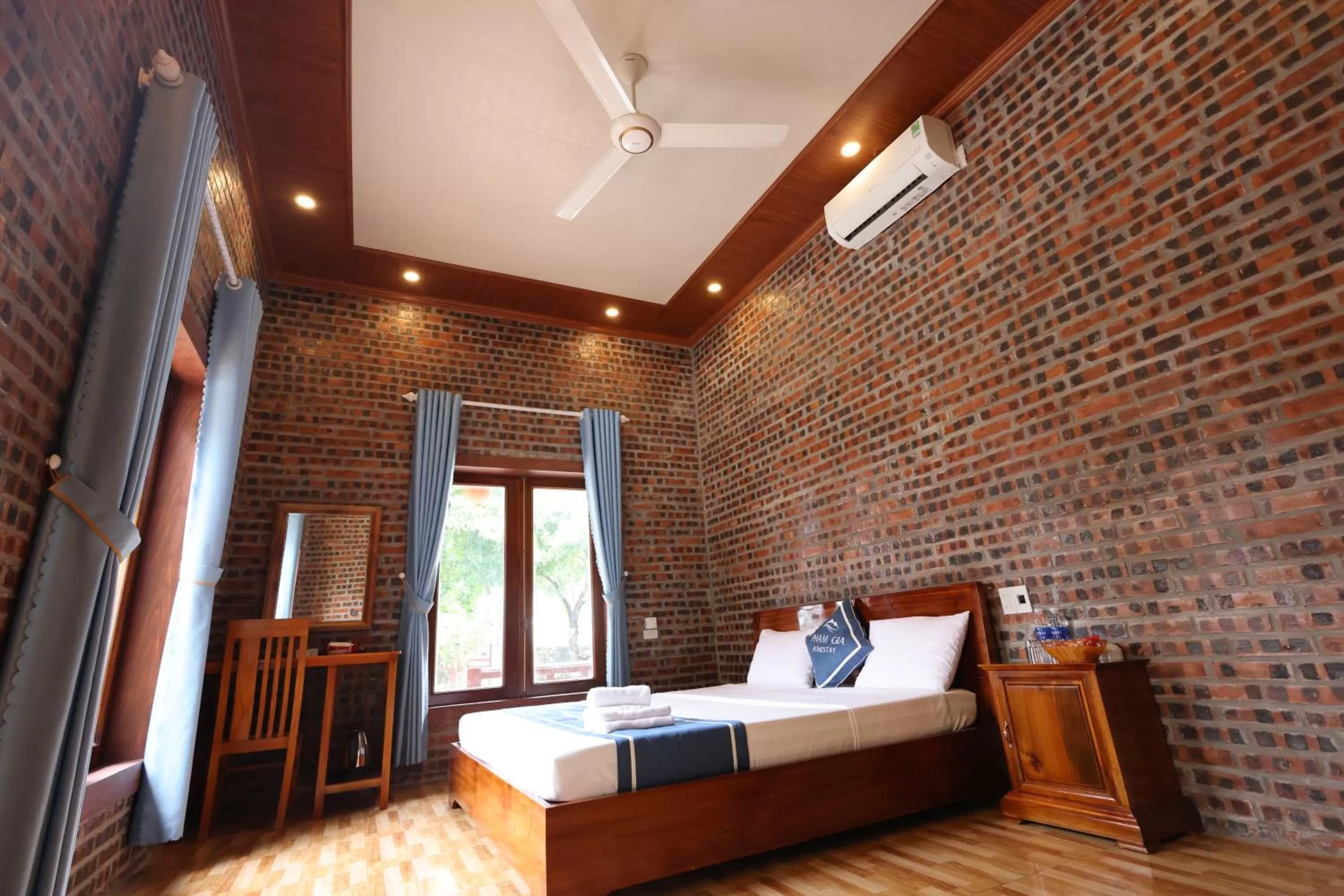 Bed in Phạm Gia Homestay Ecogarden