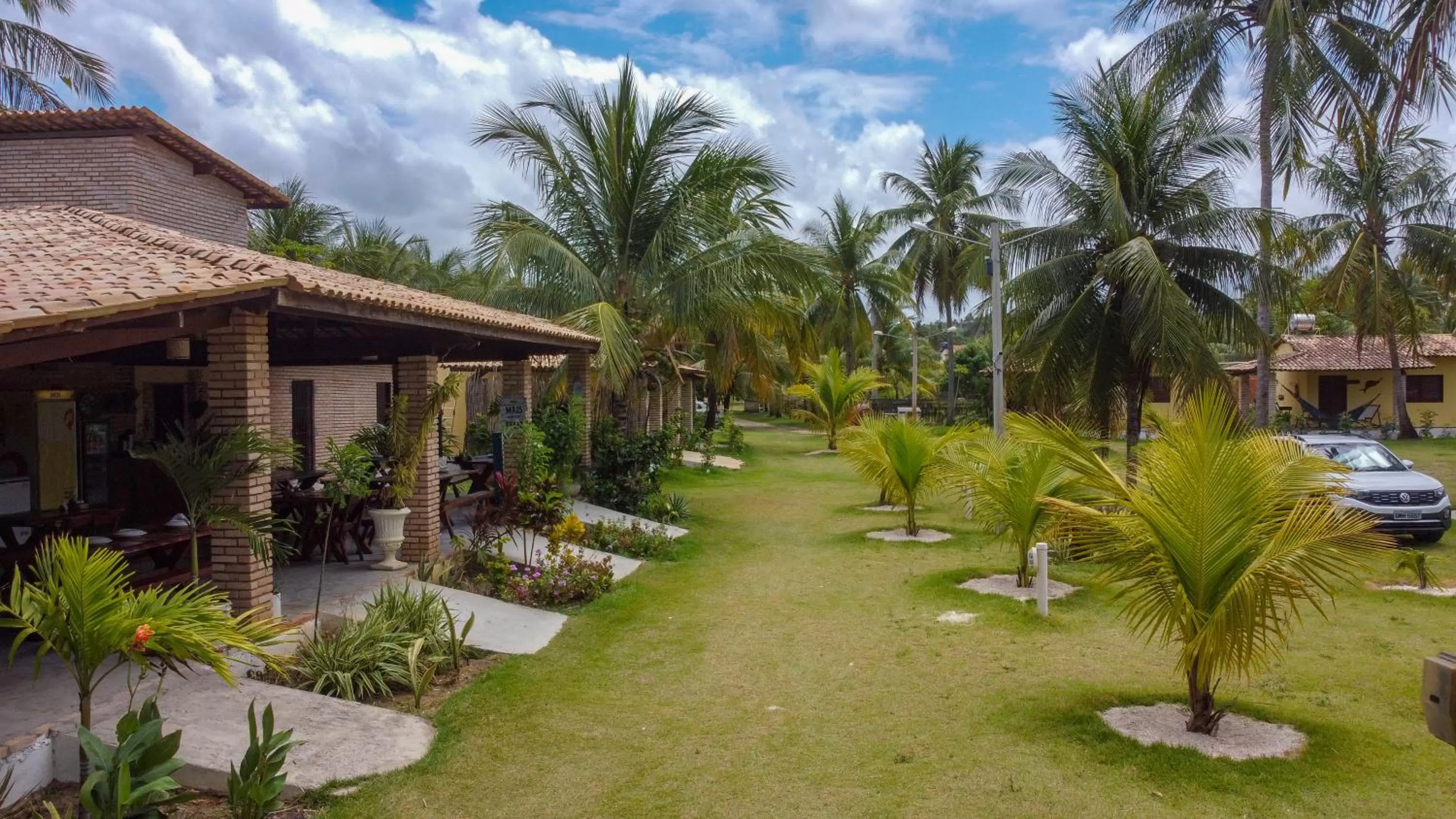 Restaurant/places to eat, Garden in Pousada e Restaurante Encanto das Águas