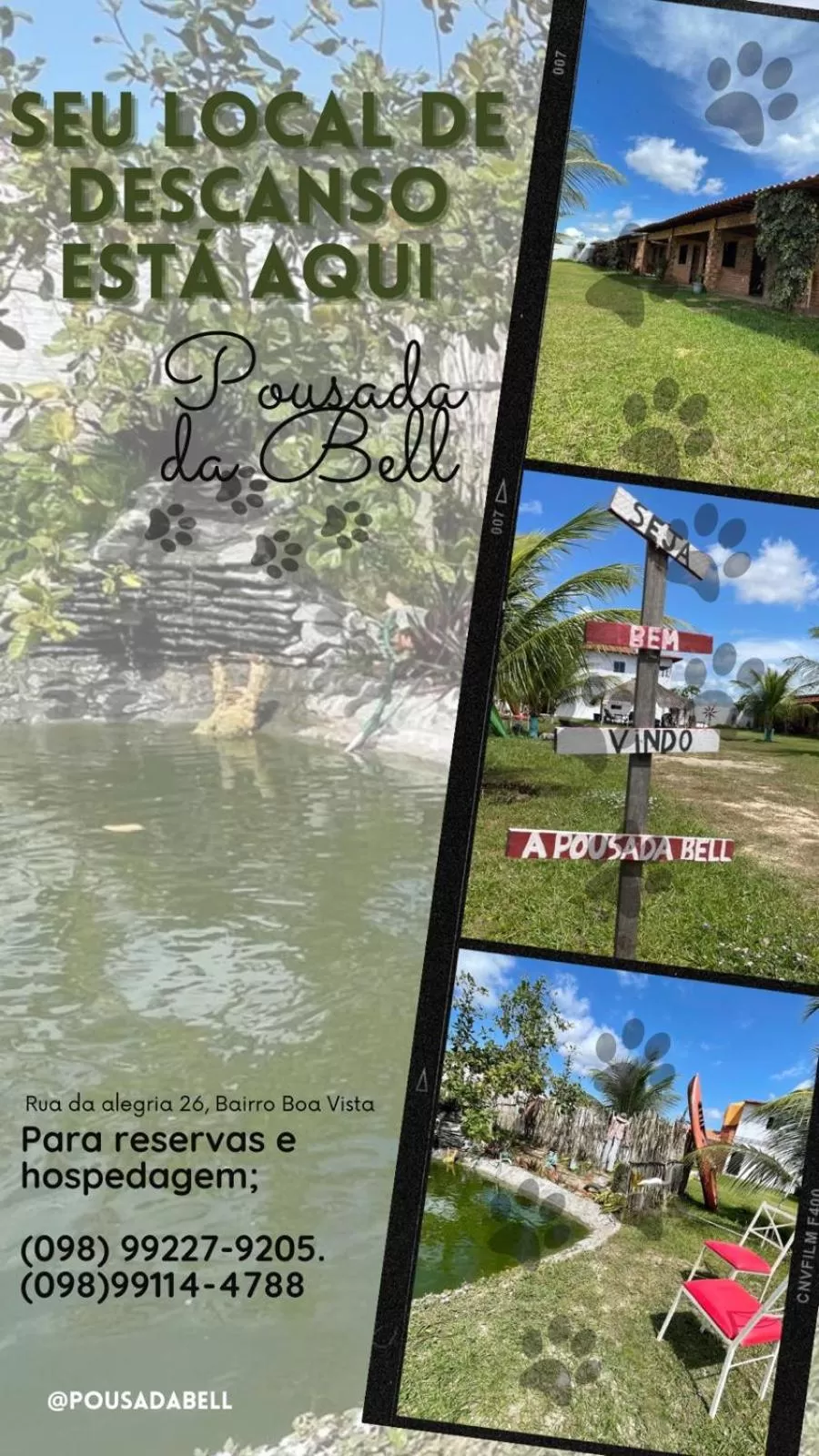 Natural landscape in Pousada Da Bell