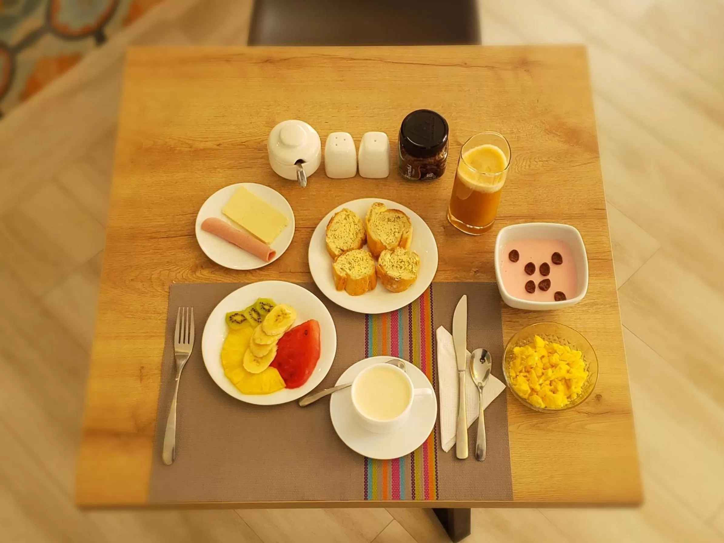 Breakfast in Asher Hospedaje y Turismo