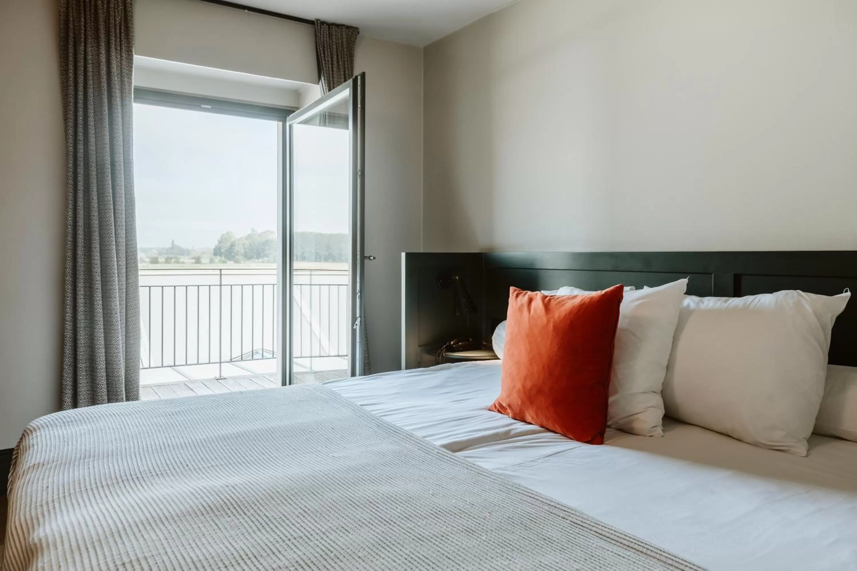 Bed in Auberge du Pêcheur