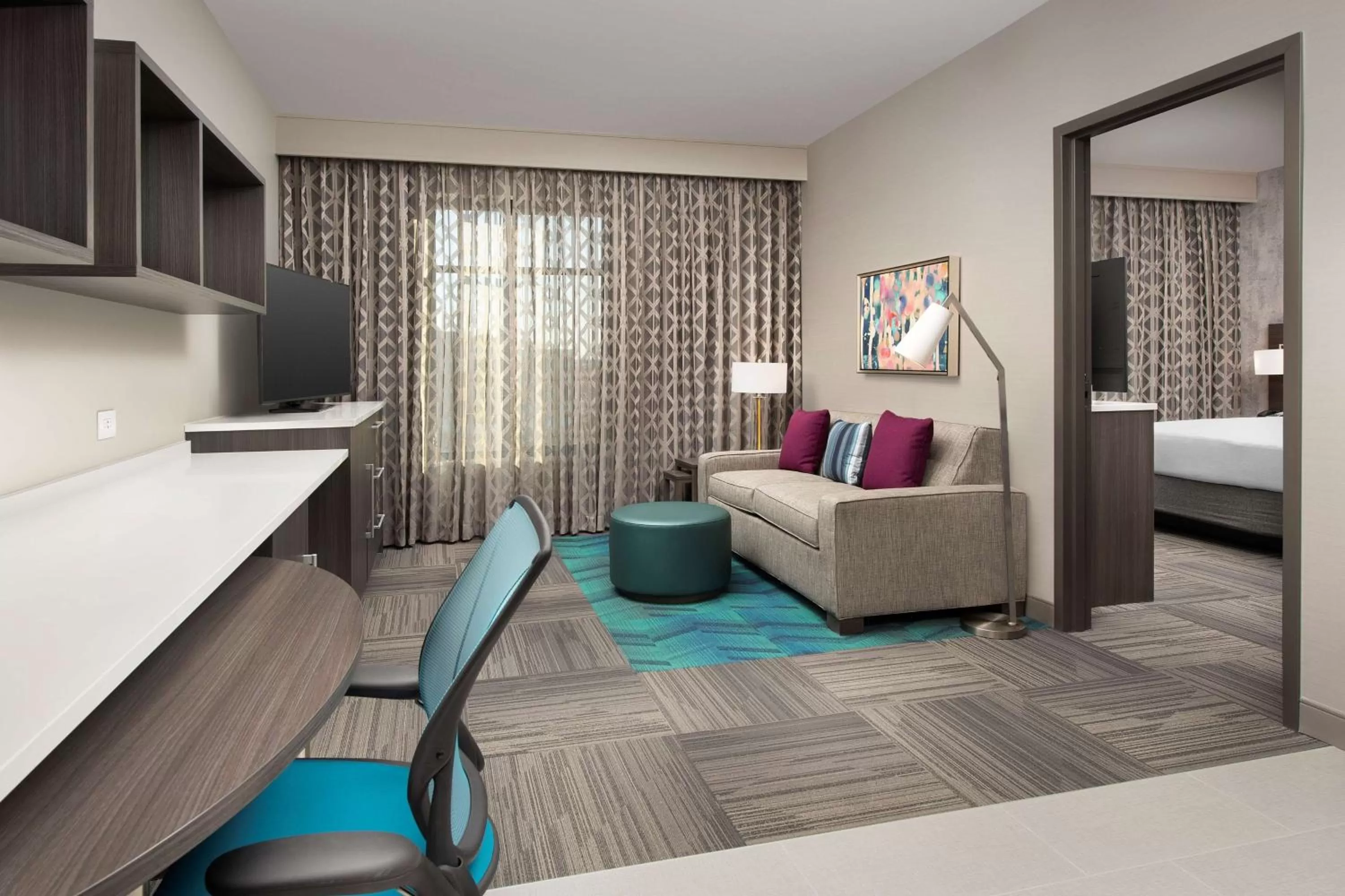 Bed in Home2 Suites by Hilton Denver Central Park