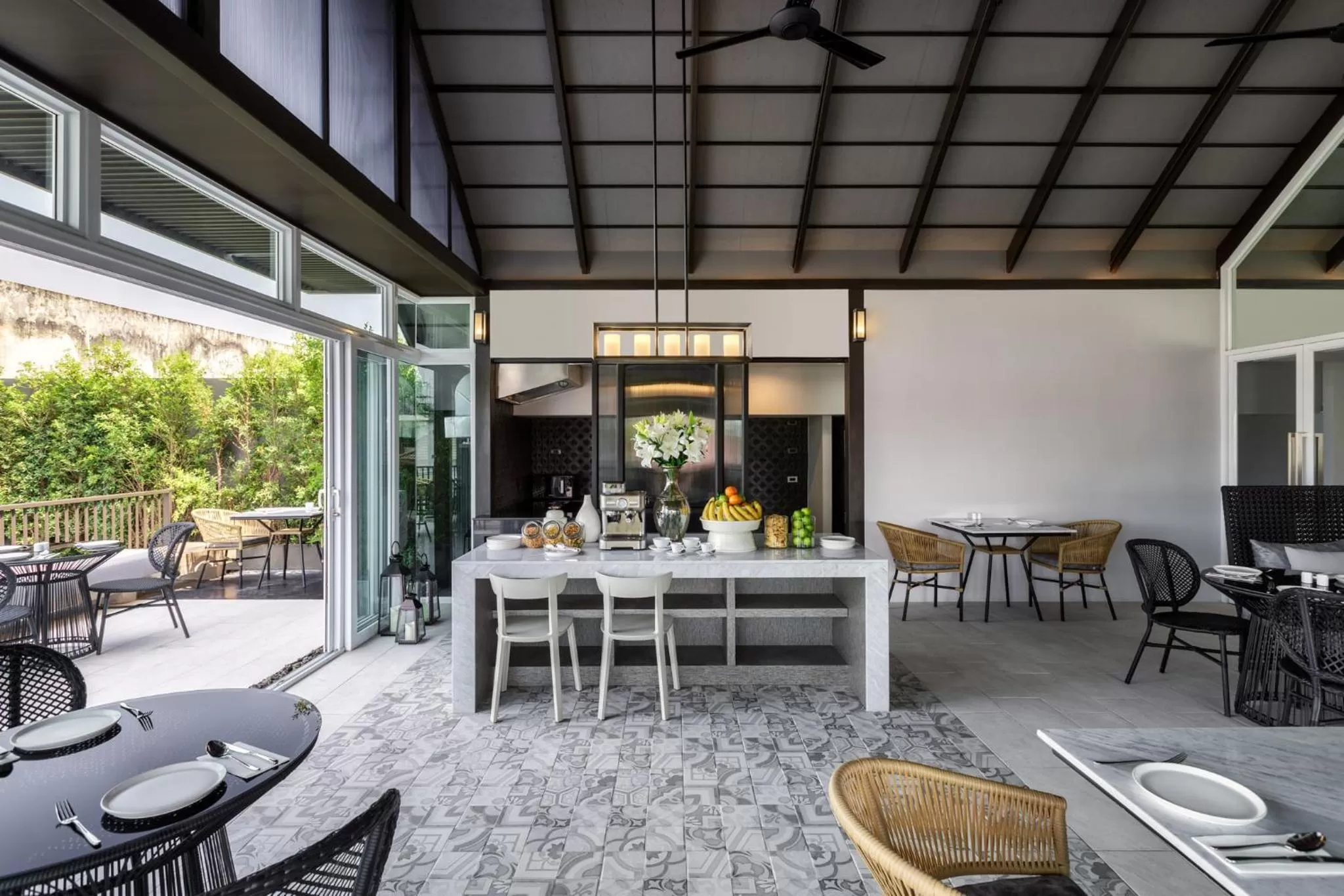 Restaurant/places to eat in KIRI HOTEL Chiang Mai