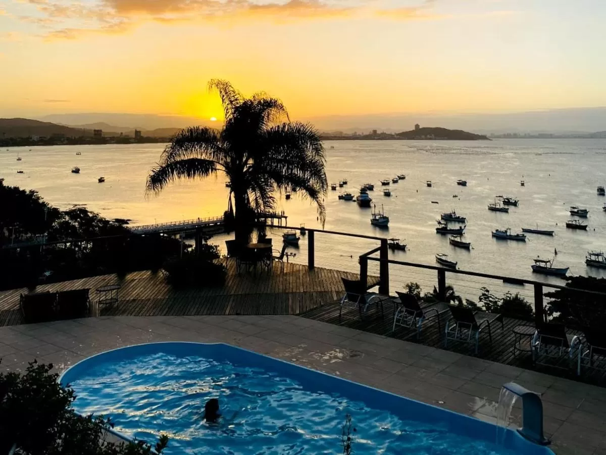 Swimming Pool in Pousada Vila de Monaco