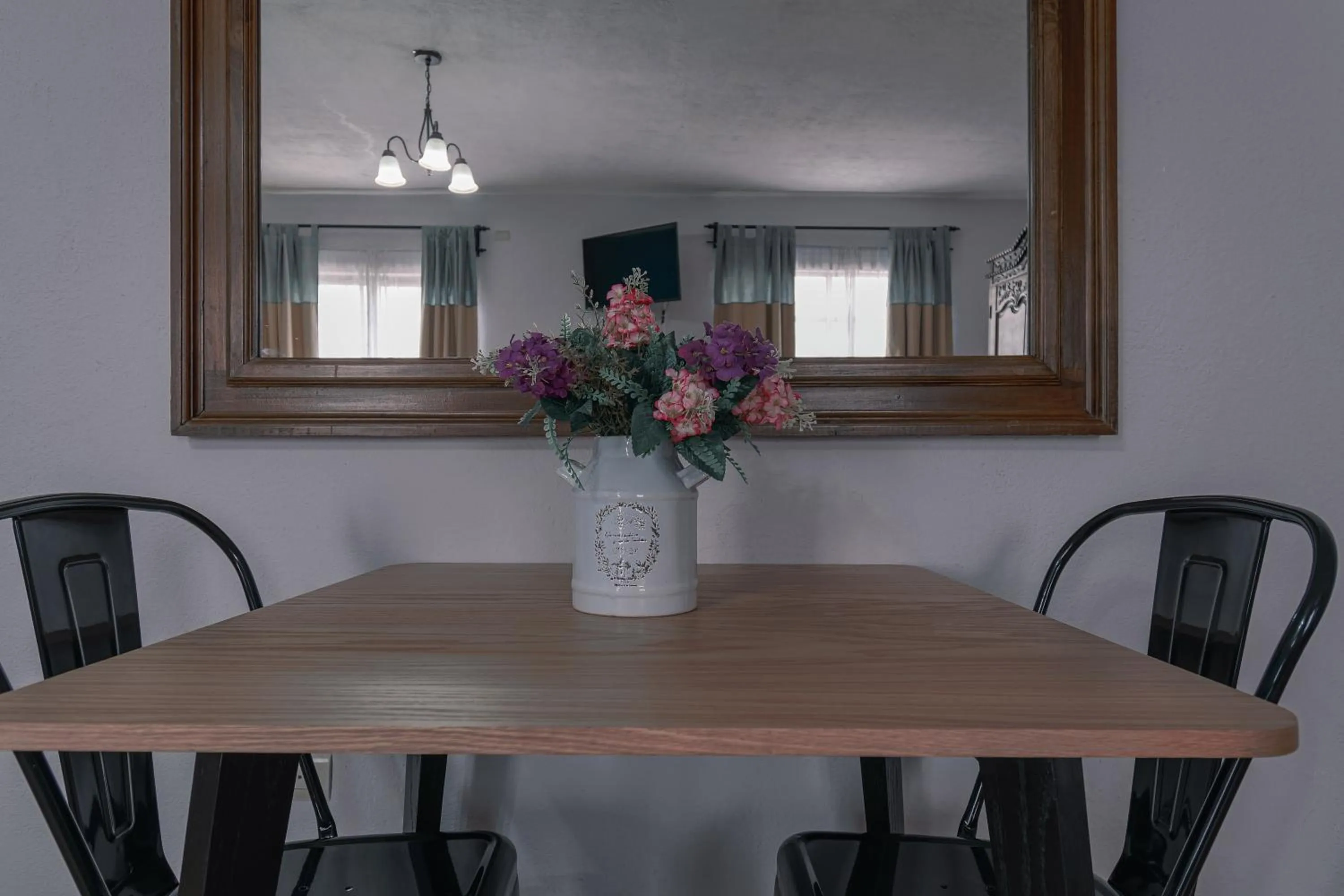 Seating area in Hotel Casa Santamaría