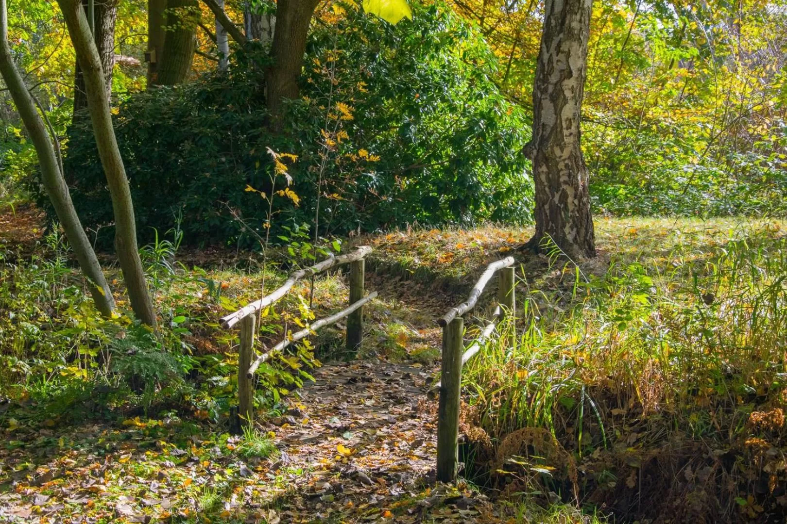 Garden in Landhotel Gutshof im Oertzetal in Oldendorf, Südheide