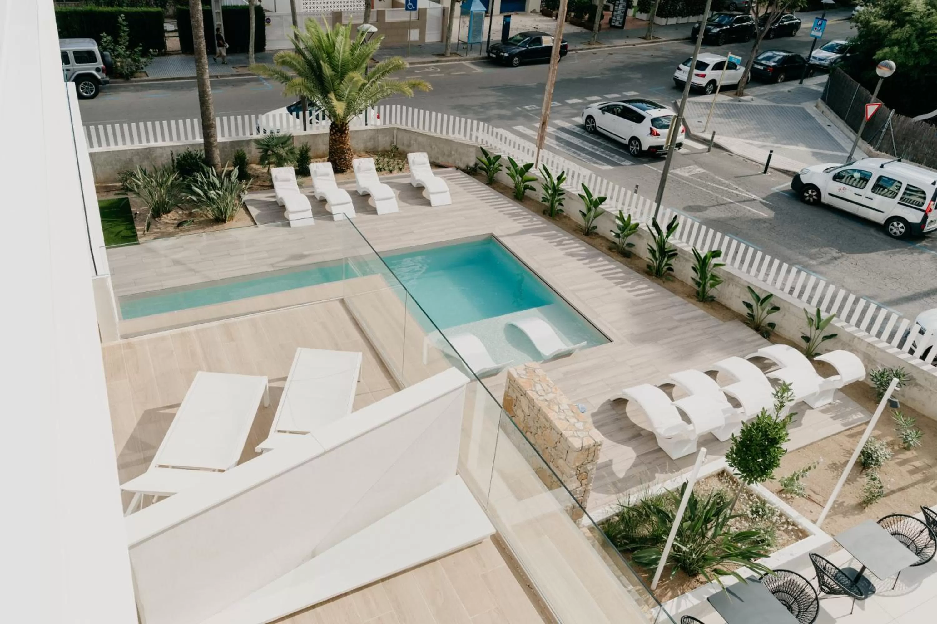 Garden view in Instants Boutique Hotel