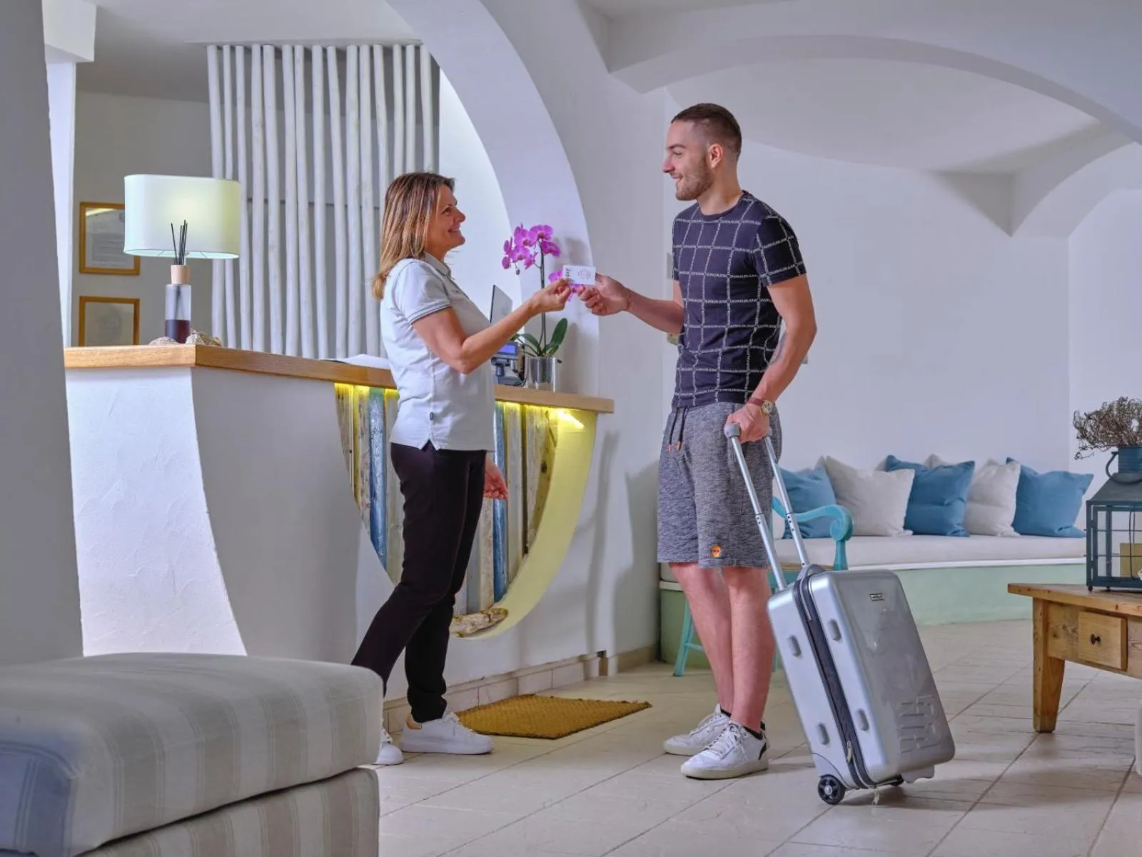 Lobby or reception in Dolce Vita Boutique Hotel