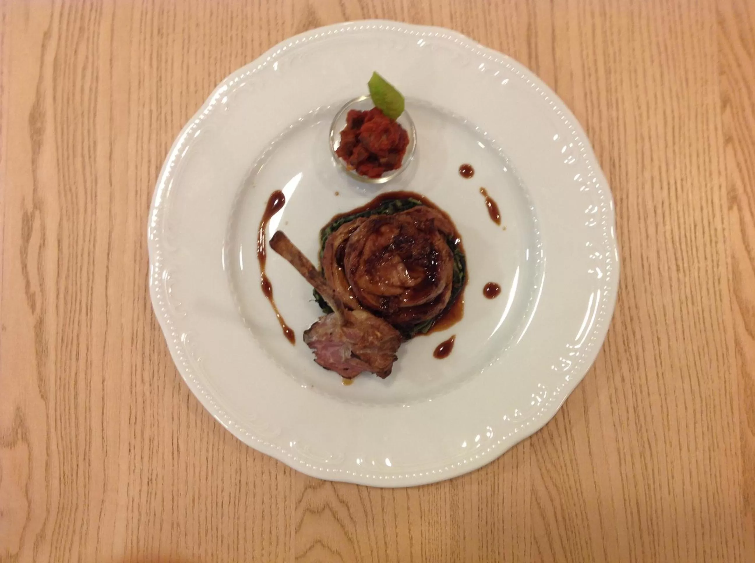 Food close-up in Domus Australia