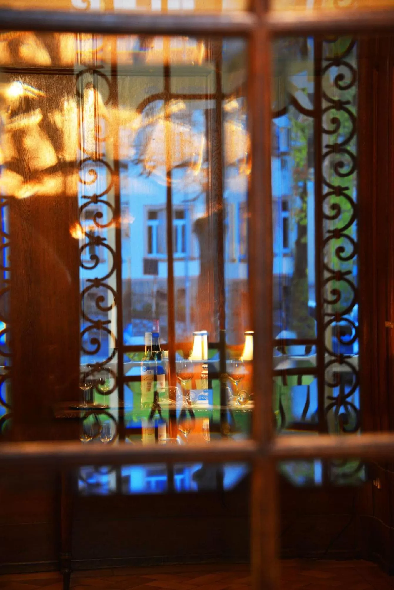 Facade/entrance in Villa Oranien