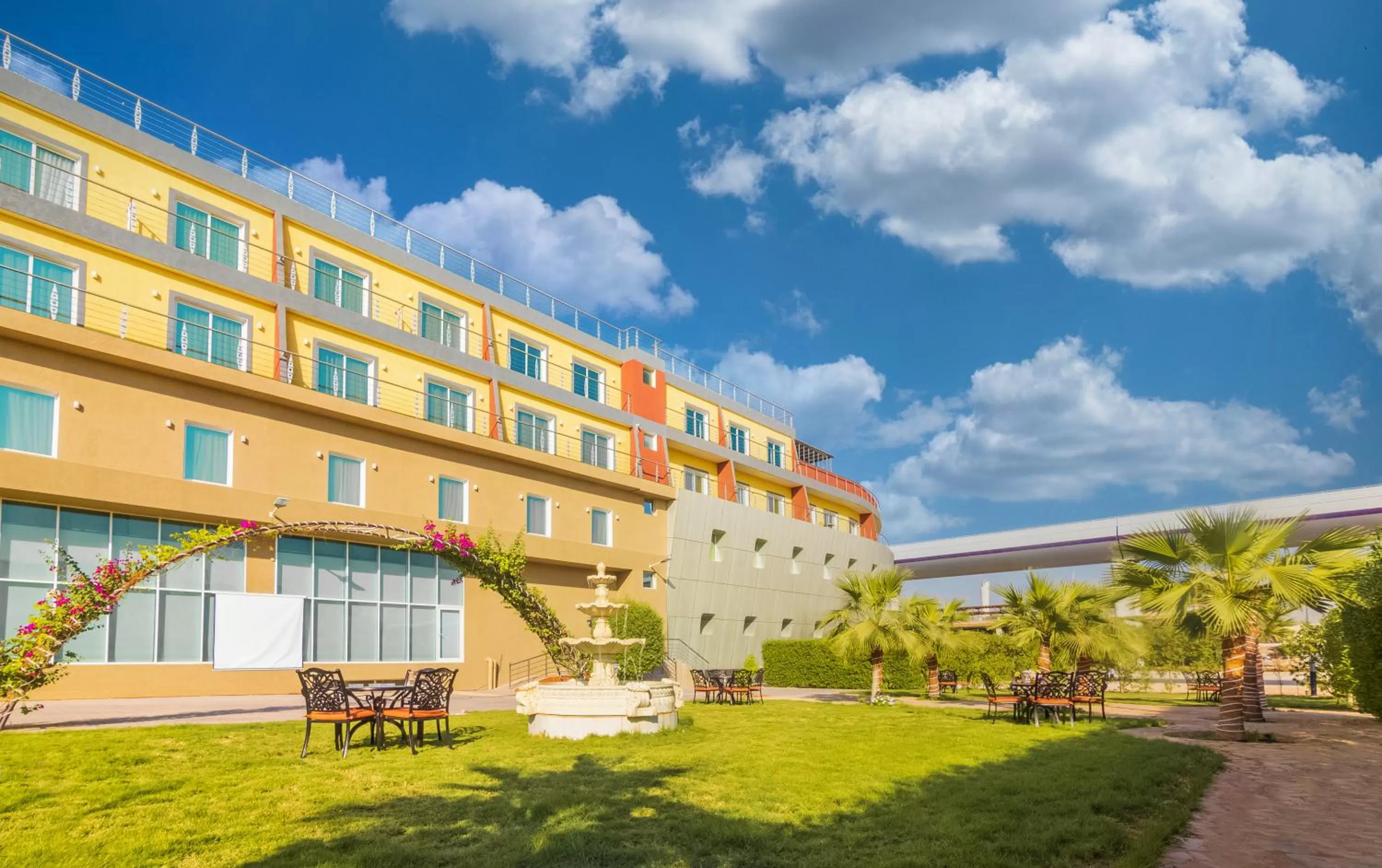 Garden in Golden Ship Hotel