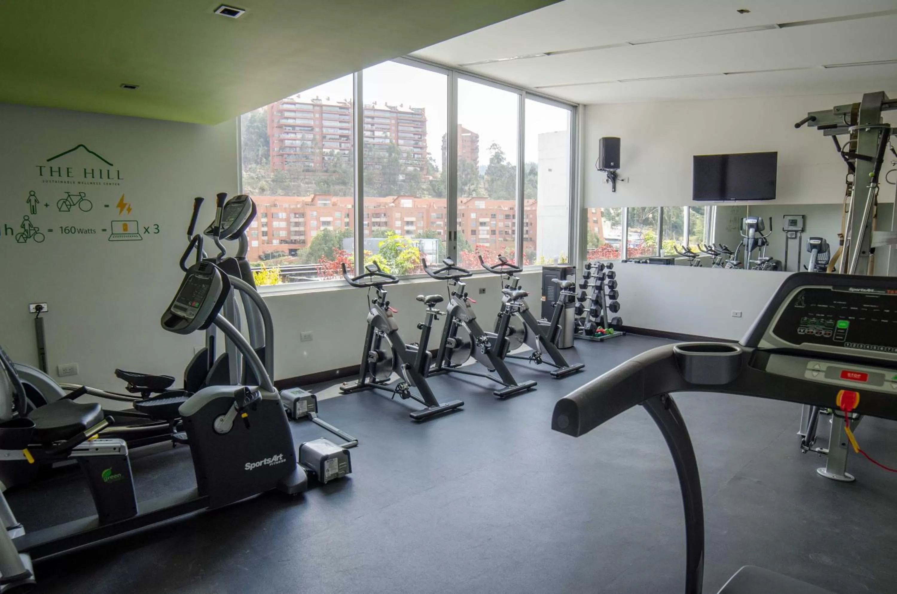 Fitness centre/facilities in Biohotel Organic Suites Bogotá