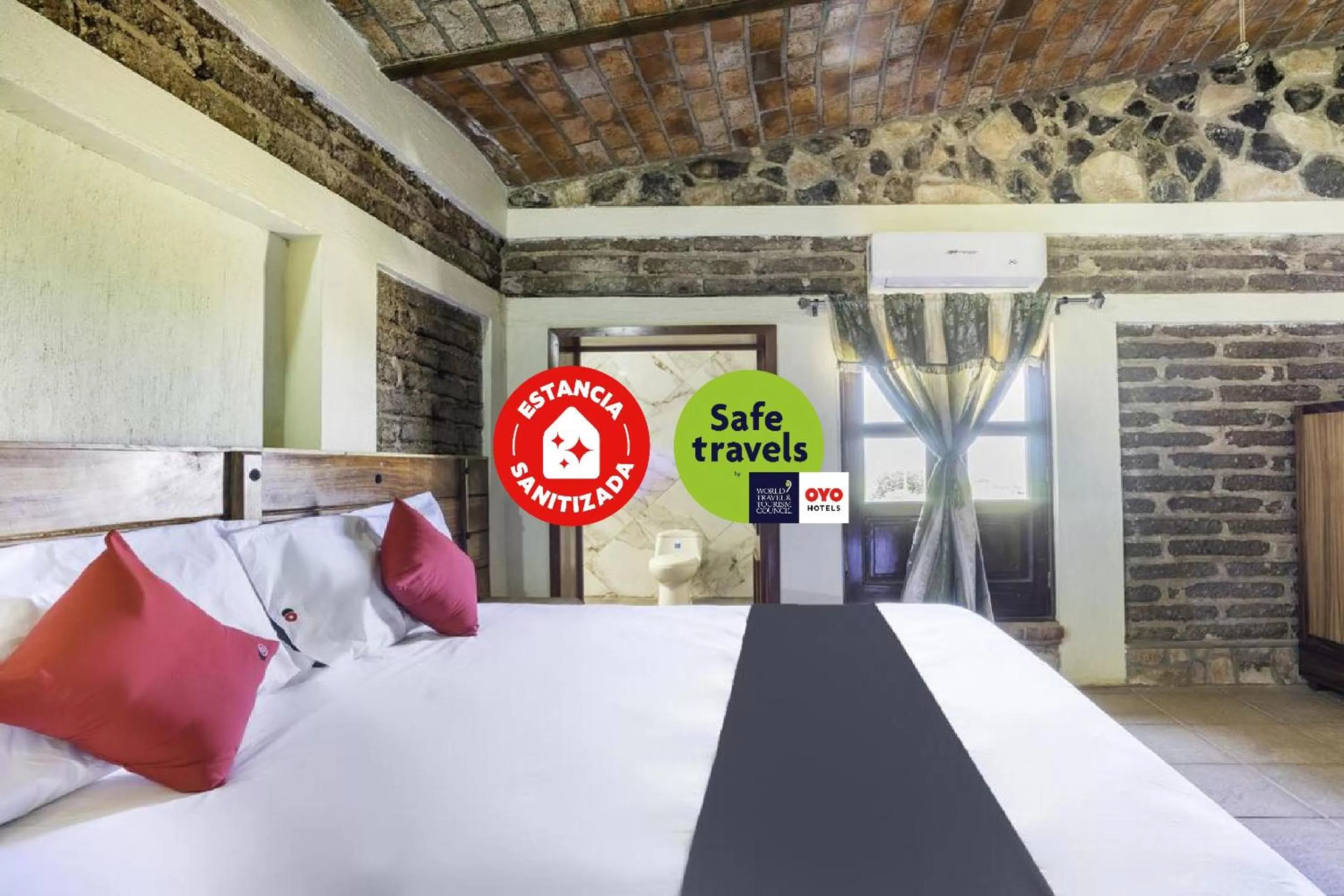 Bedroom, Bed in Collection O Hotel Monte Agave