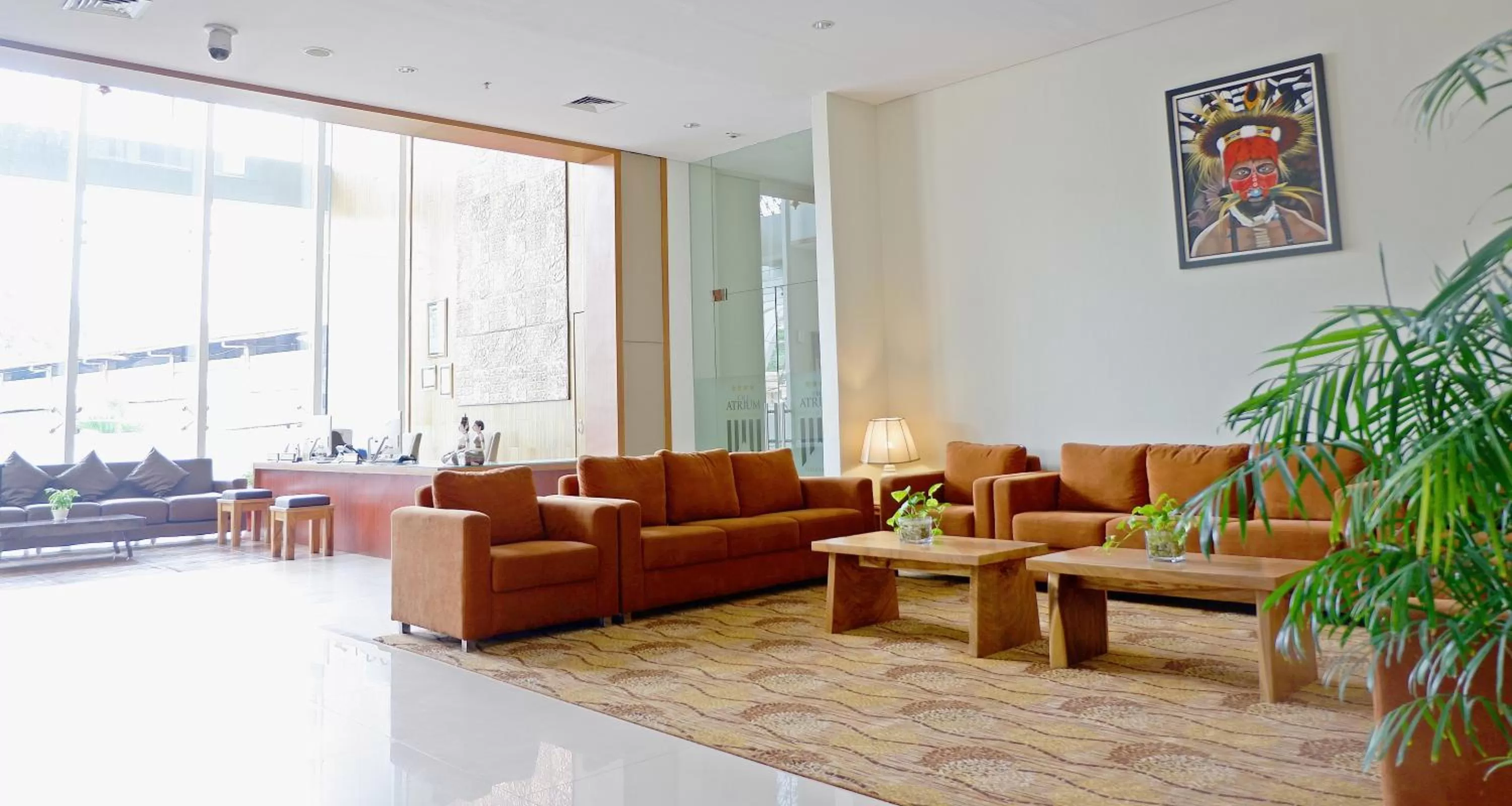 Lobby or reception in The New Atrium Hotel Yogyakarta