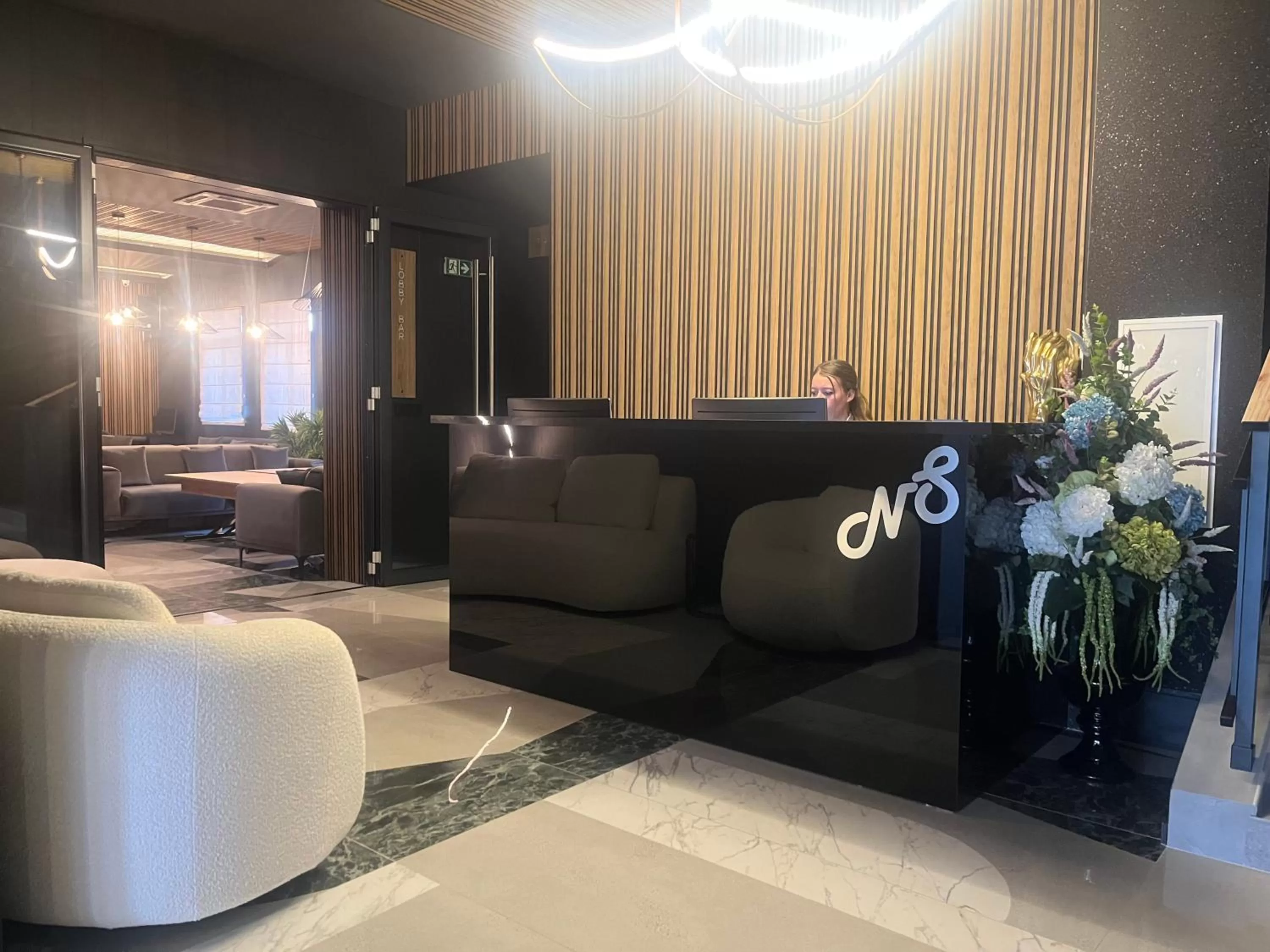Lobby or reception in Hotel NIKS