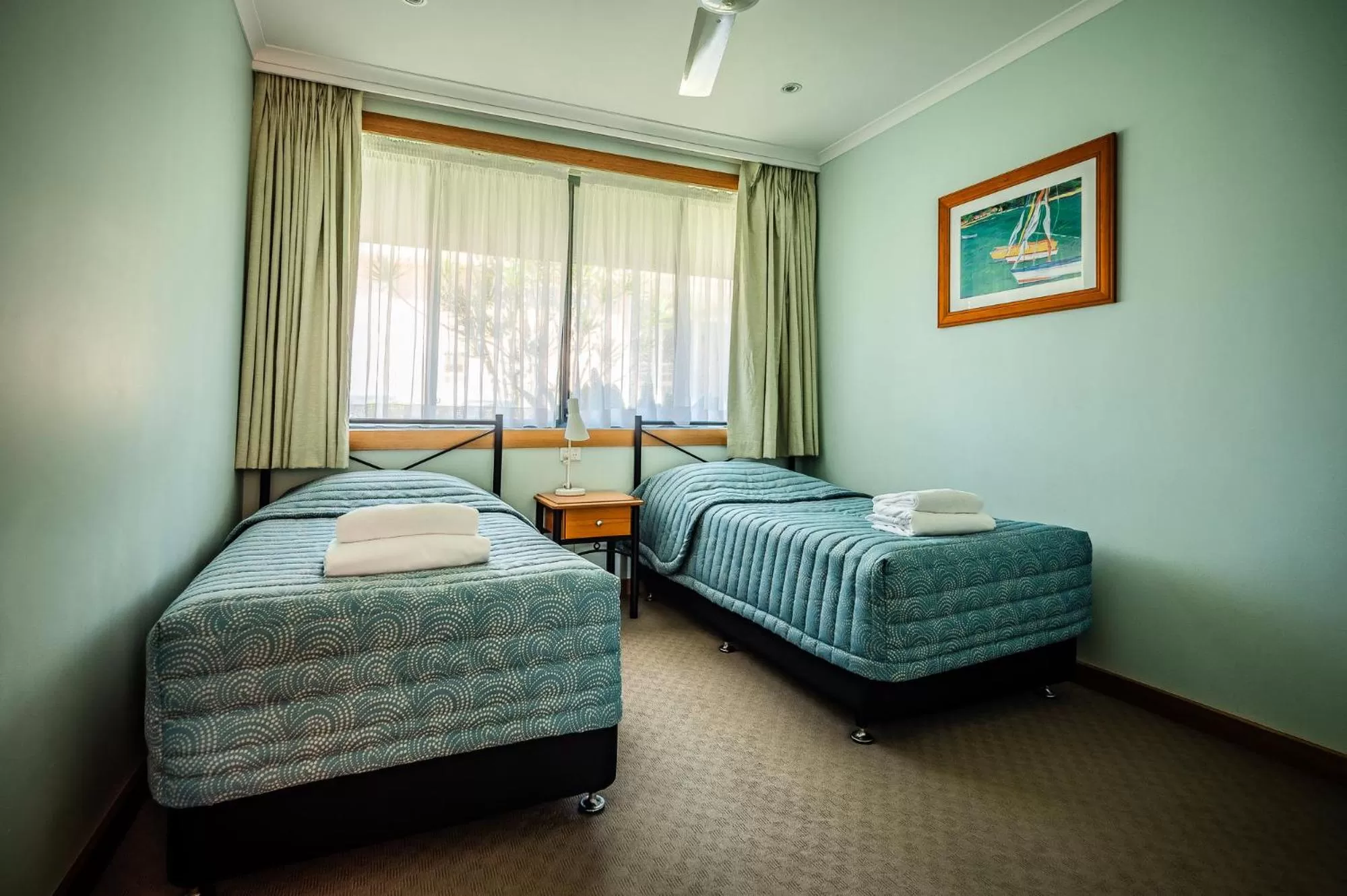 Bed in Riverside Holiday Resort Urunga