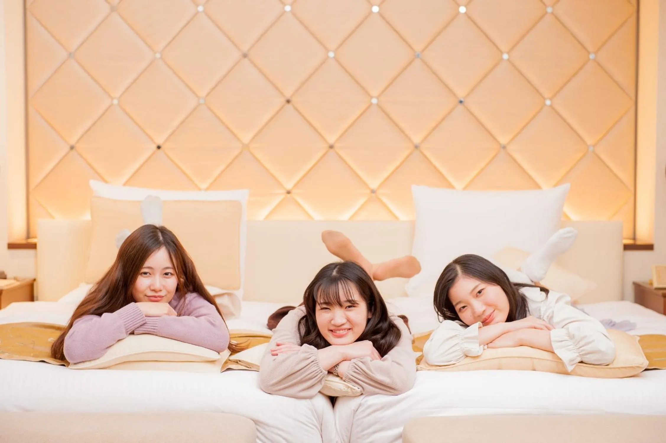 Bed in Hotel Okura Tokyo Bay