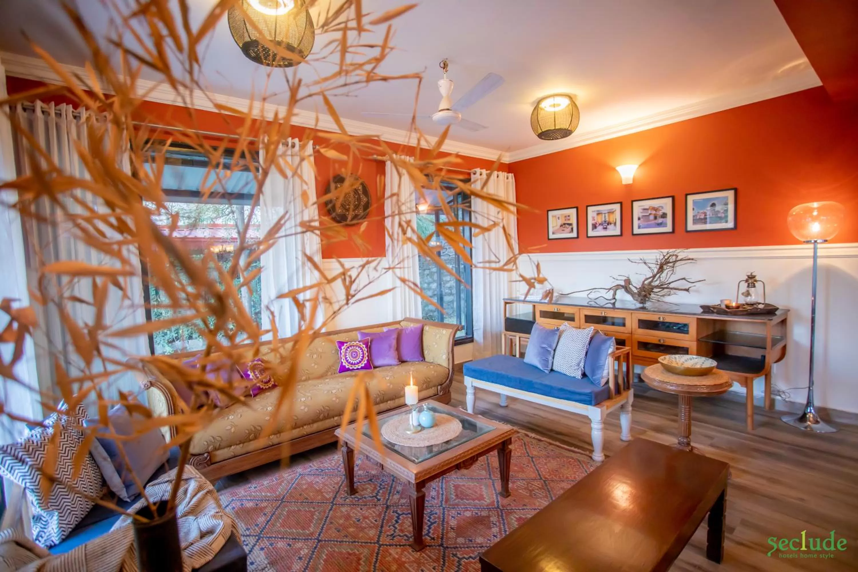 Living room in Seclude Kasauli, Himachal Pradesh