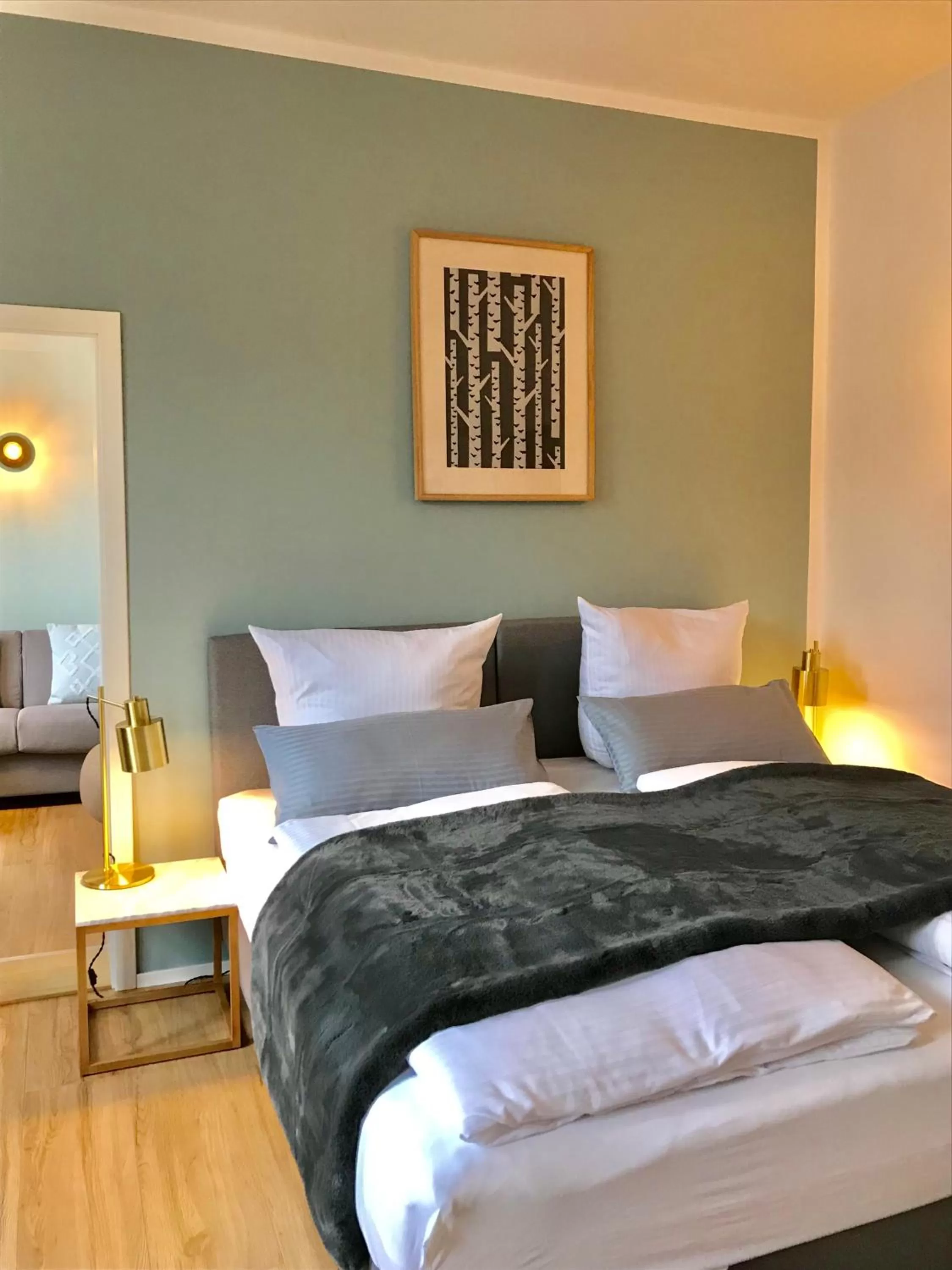 Photo of the whole room, Bed in Hotel Garni Goldammer