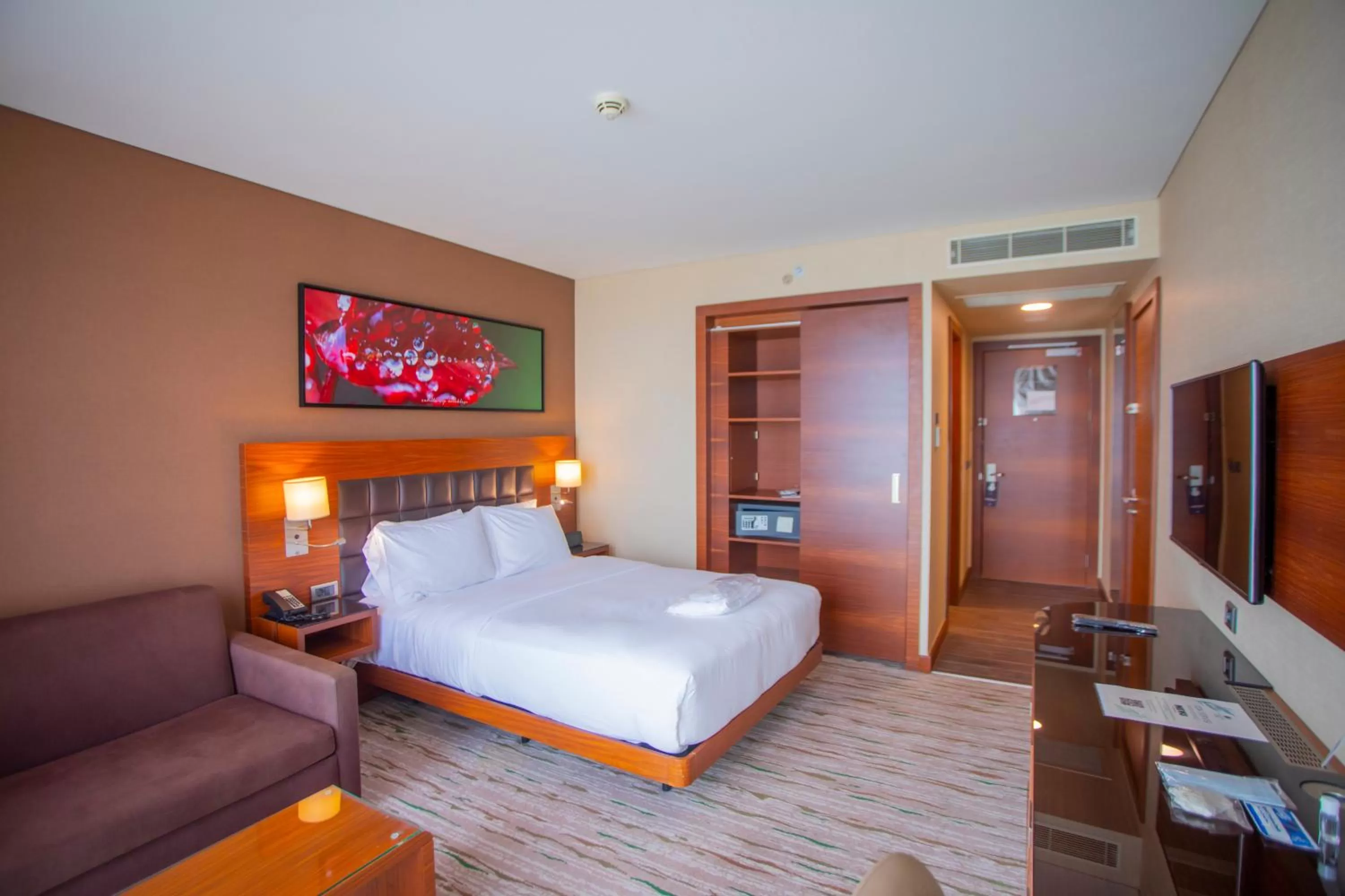 Bed in DoubleTree by Hilton Trabzon