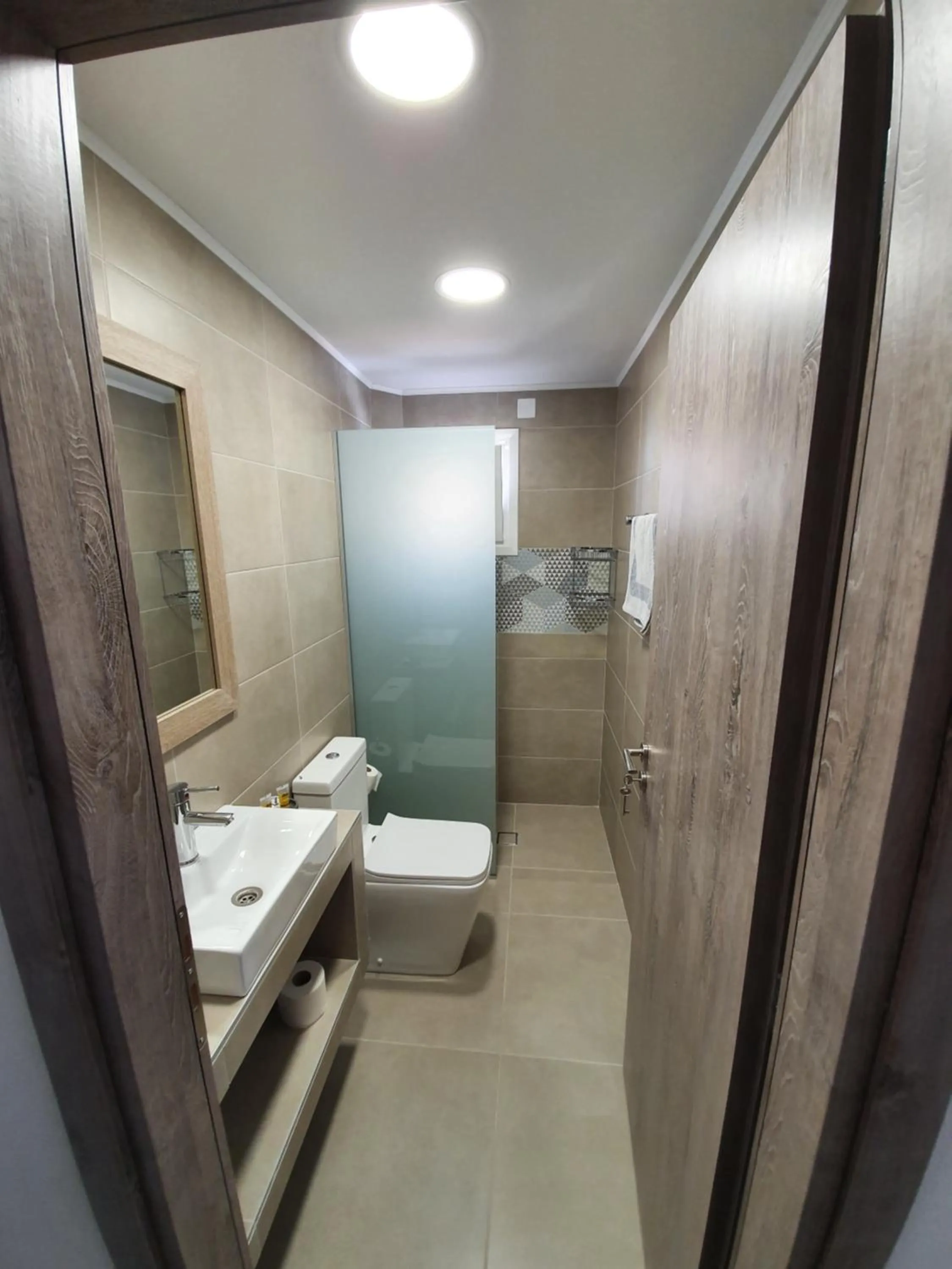 Toilet in Elounda Sunrise Apartments