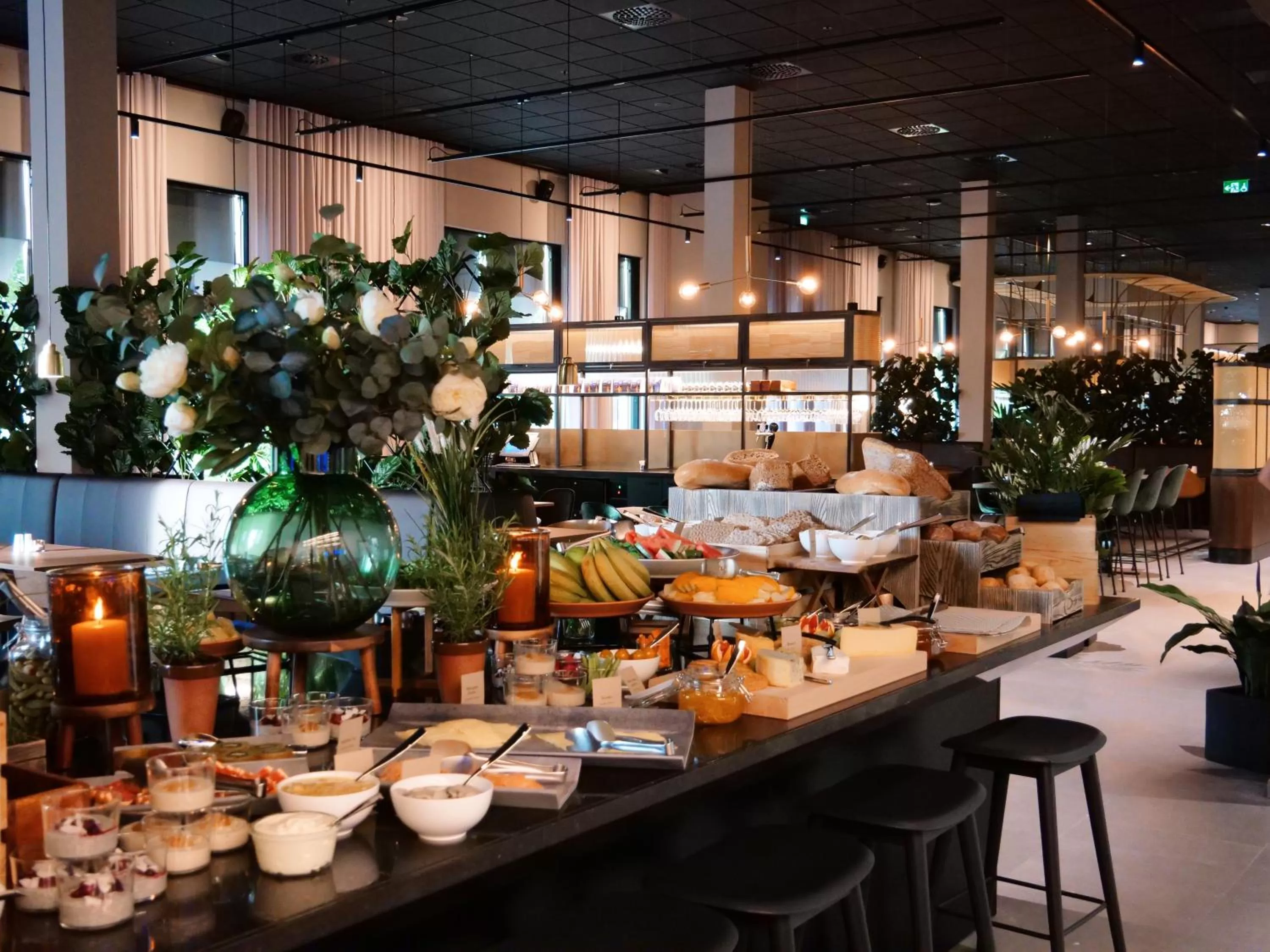 Buffet breakfast in Clarion Hotel Sundsvall