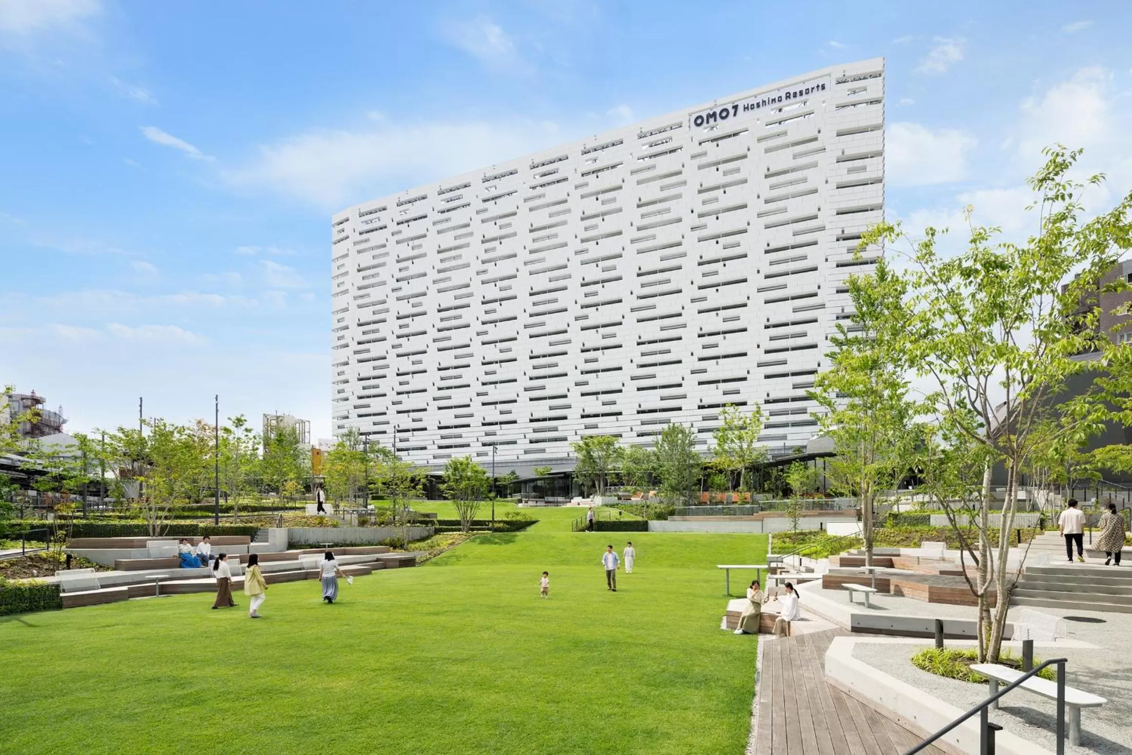 Garden in OMO7 Osaka by Hoshino Resorts