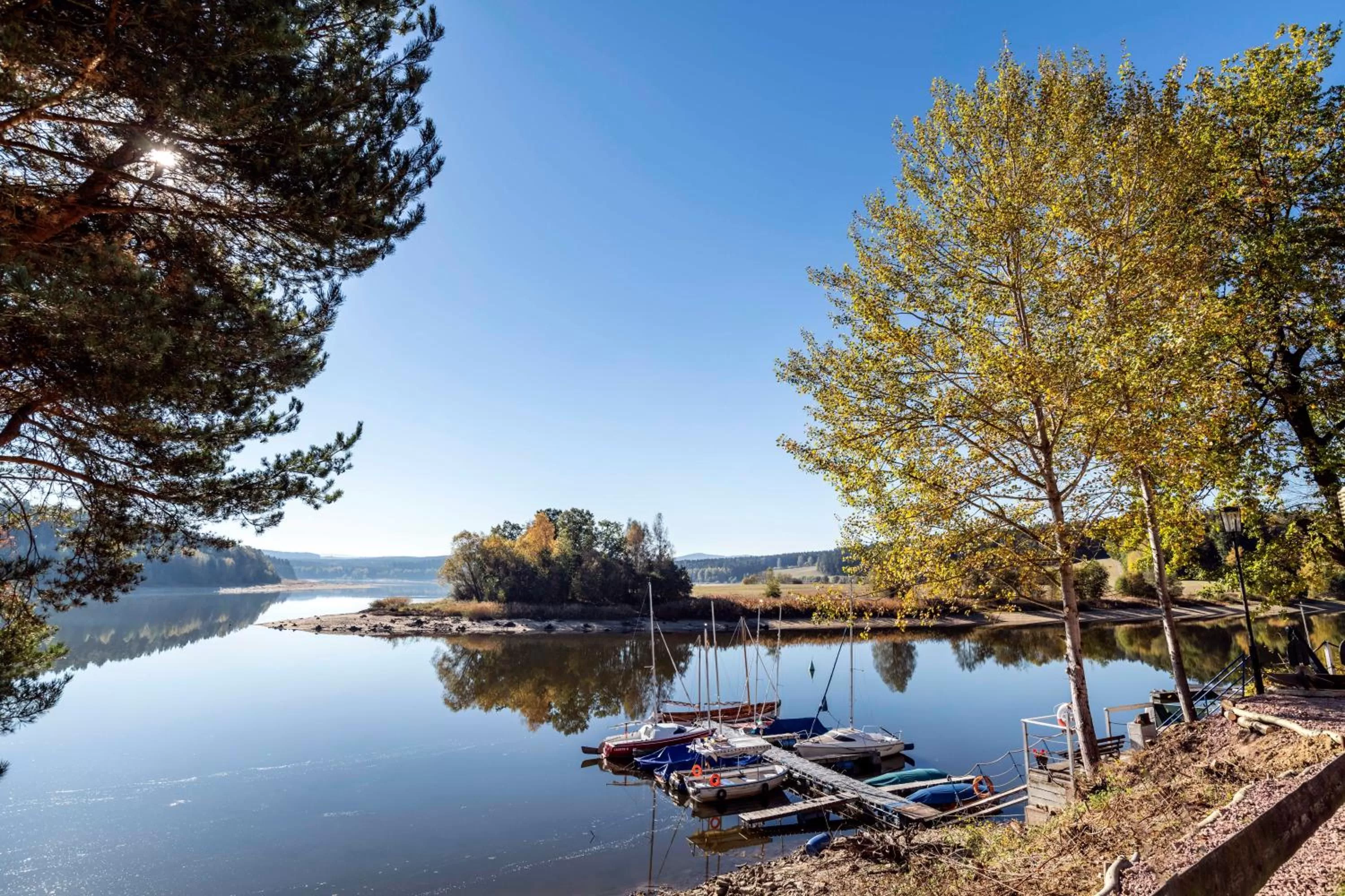Natural landscape in Riverdam