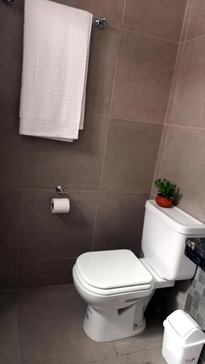 Bathroom in Hotel Musto