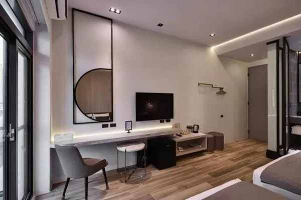 TV/Entertainment Center in KK Homestay