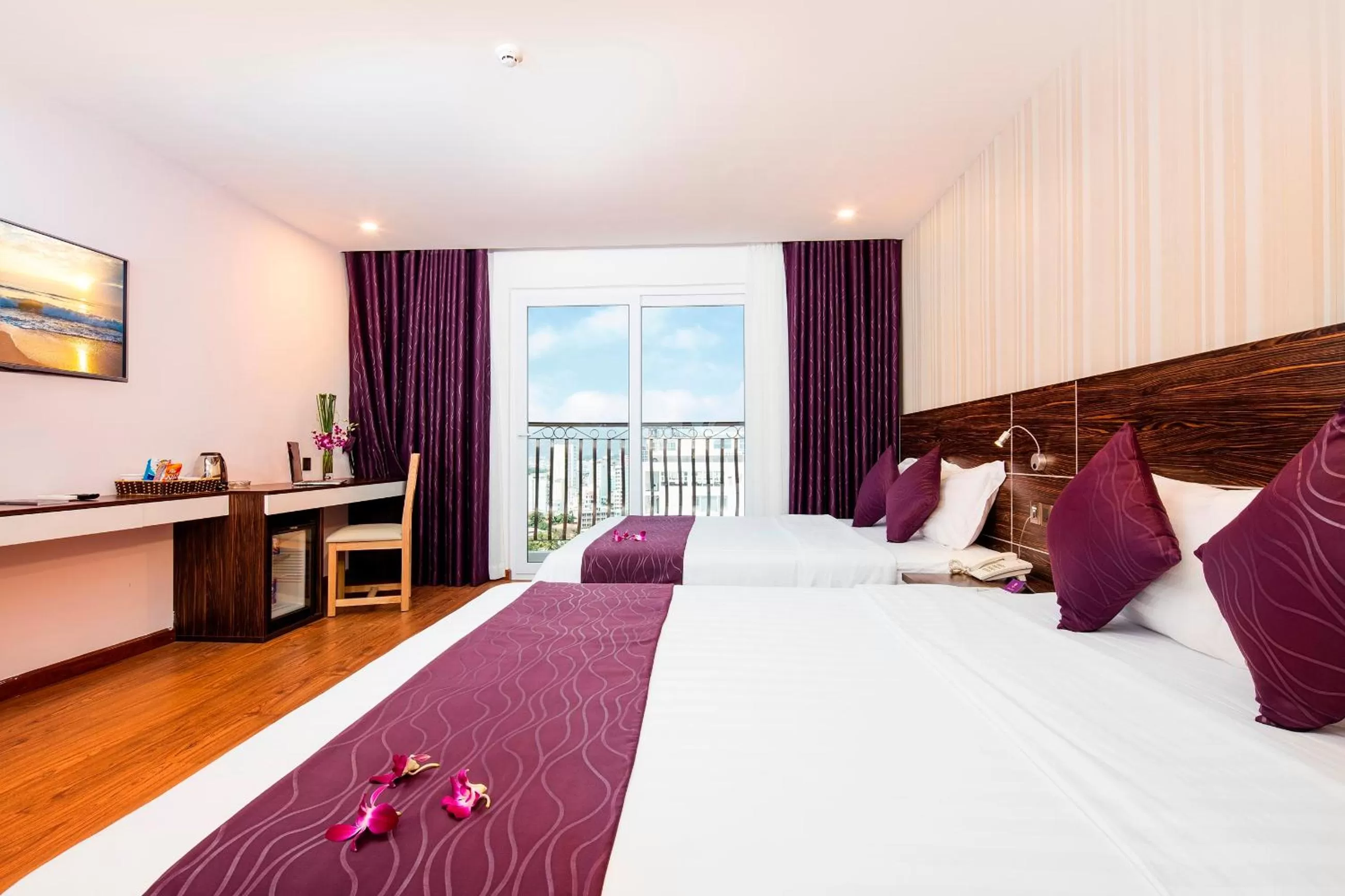 Balcony/Terrace in Balcony Nha Trang Hotel