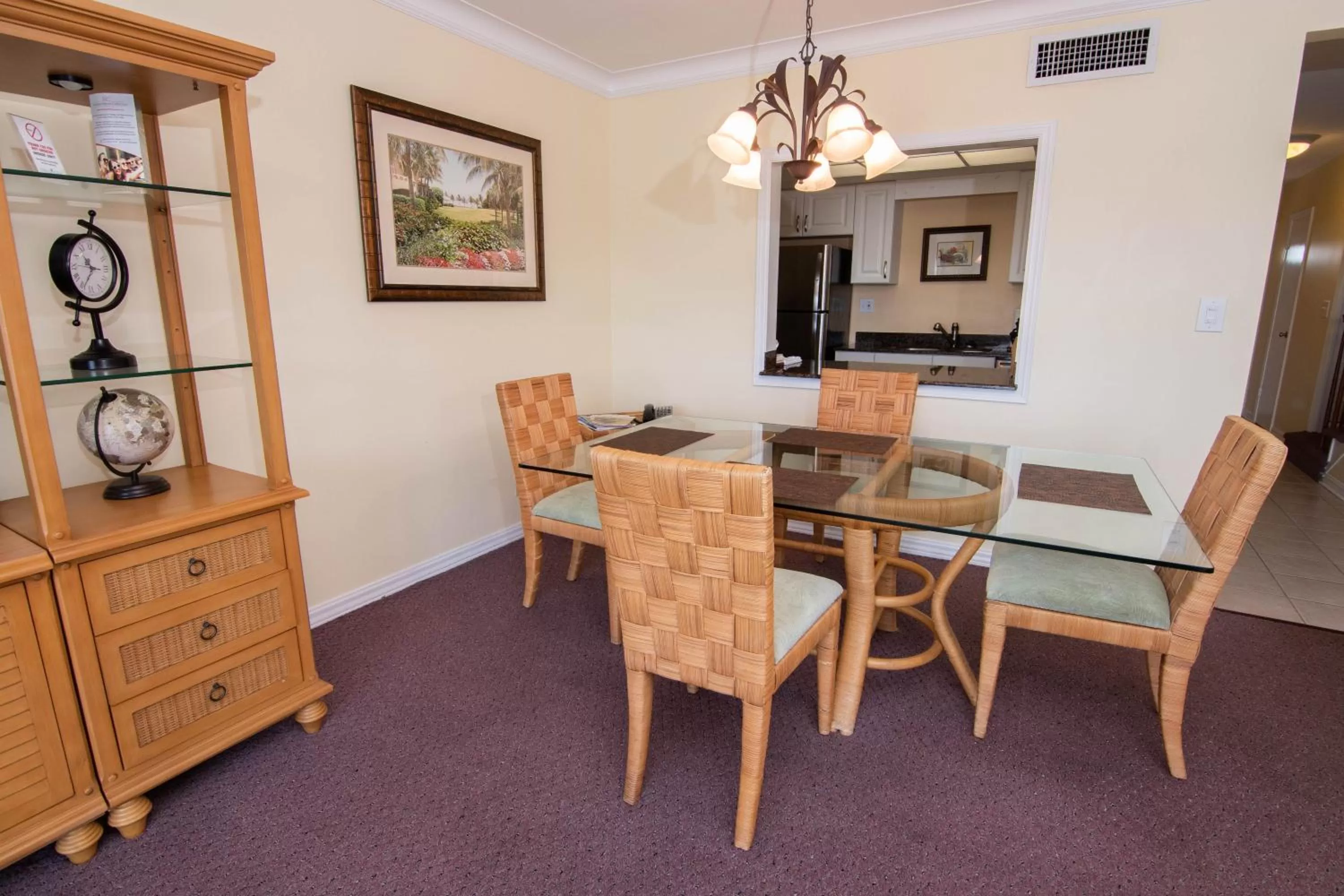 Dining Area in Palm Beach Waterfront Condos - Full Kitchens!