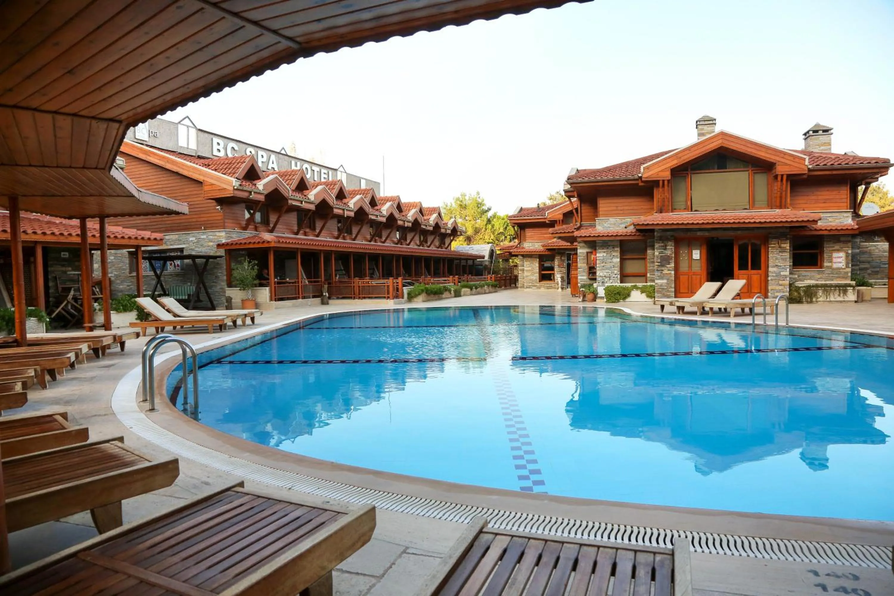 Pool view in Bc Spa Hotel